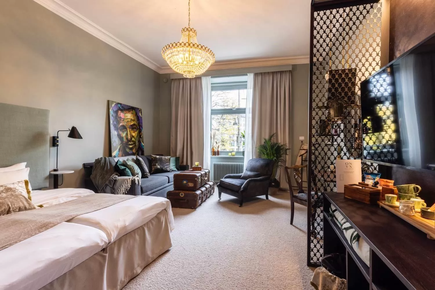 Photo of the whole room, Bed in Hotell Onyxen, boutique- & lifestyle, Adults Only