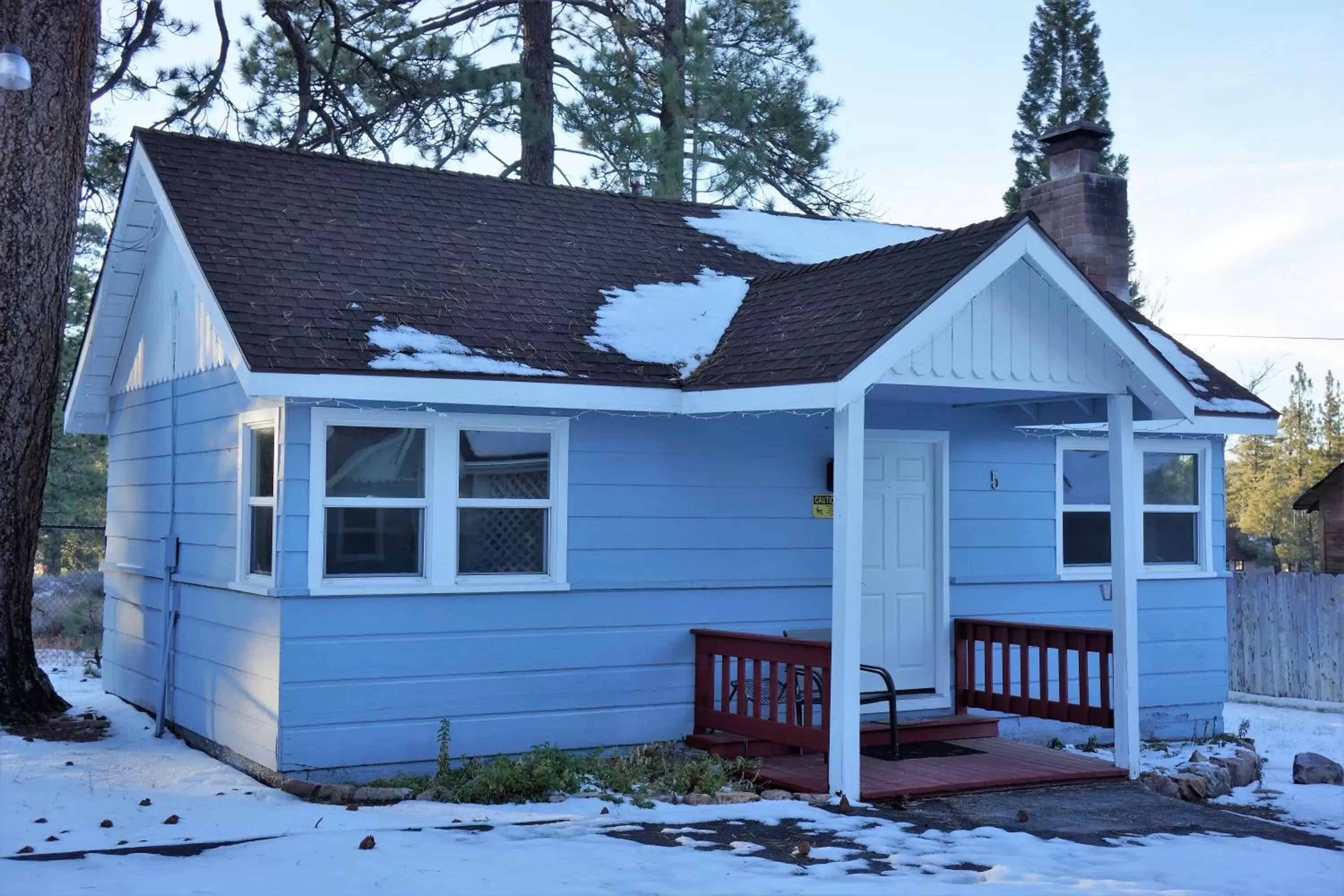 Winter in Blue Horizon Lodge