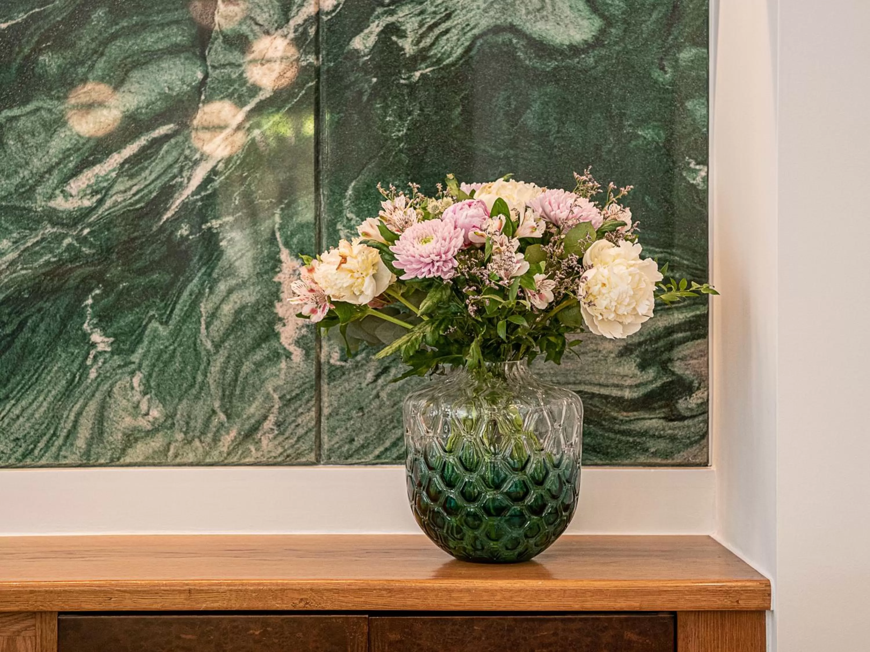 Decorative detail in Avra City Boutique Hotel