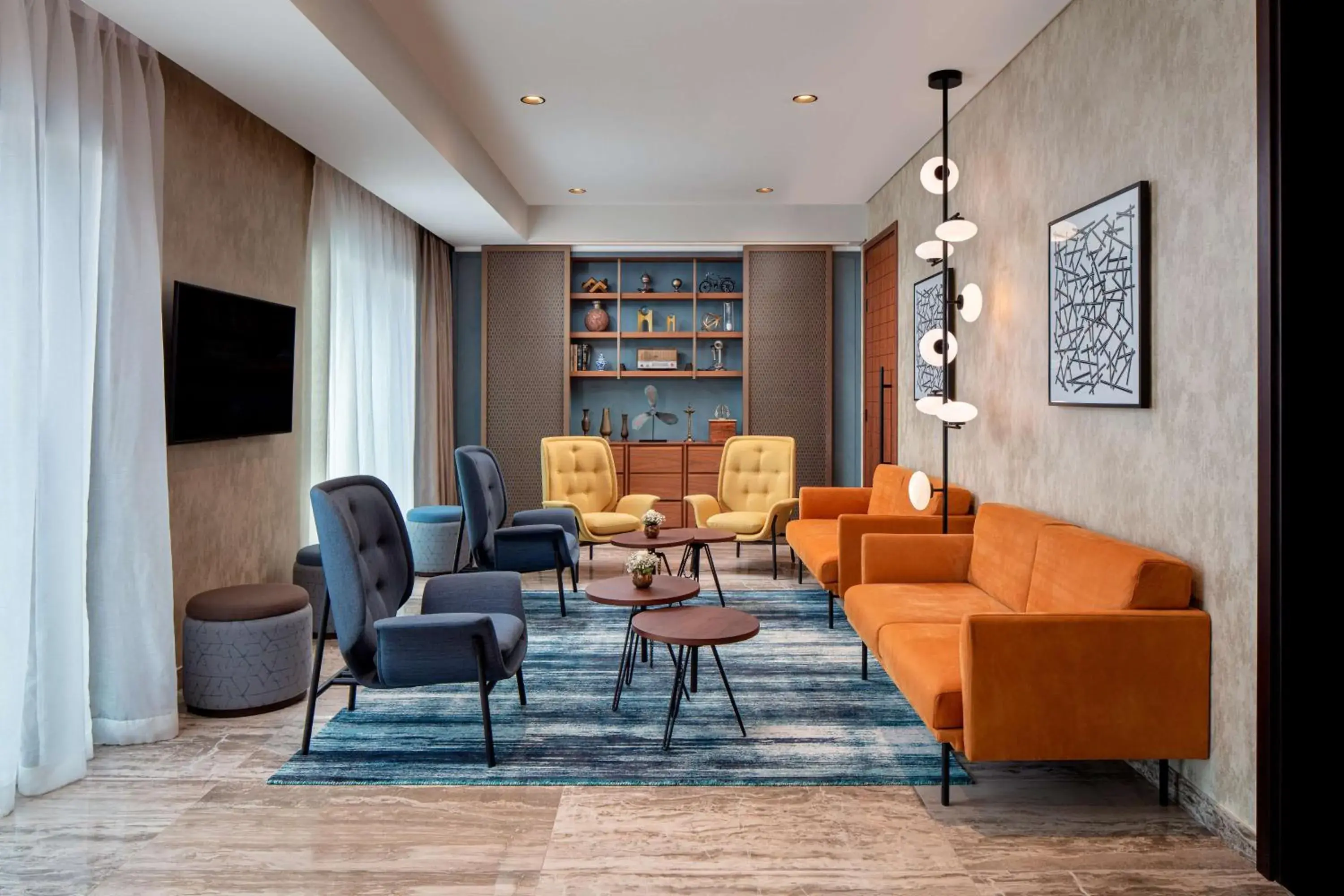 Property building, Seating Area in DoubleTree by Hilton Dubai M Square Hotel & Residences