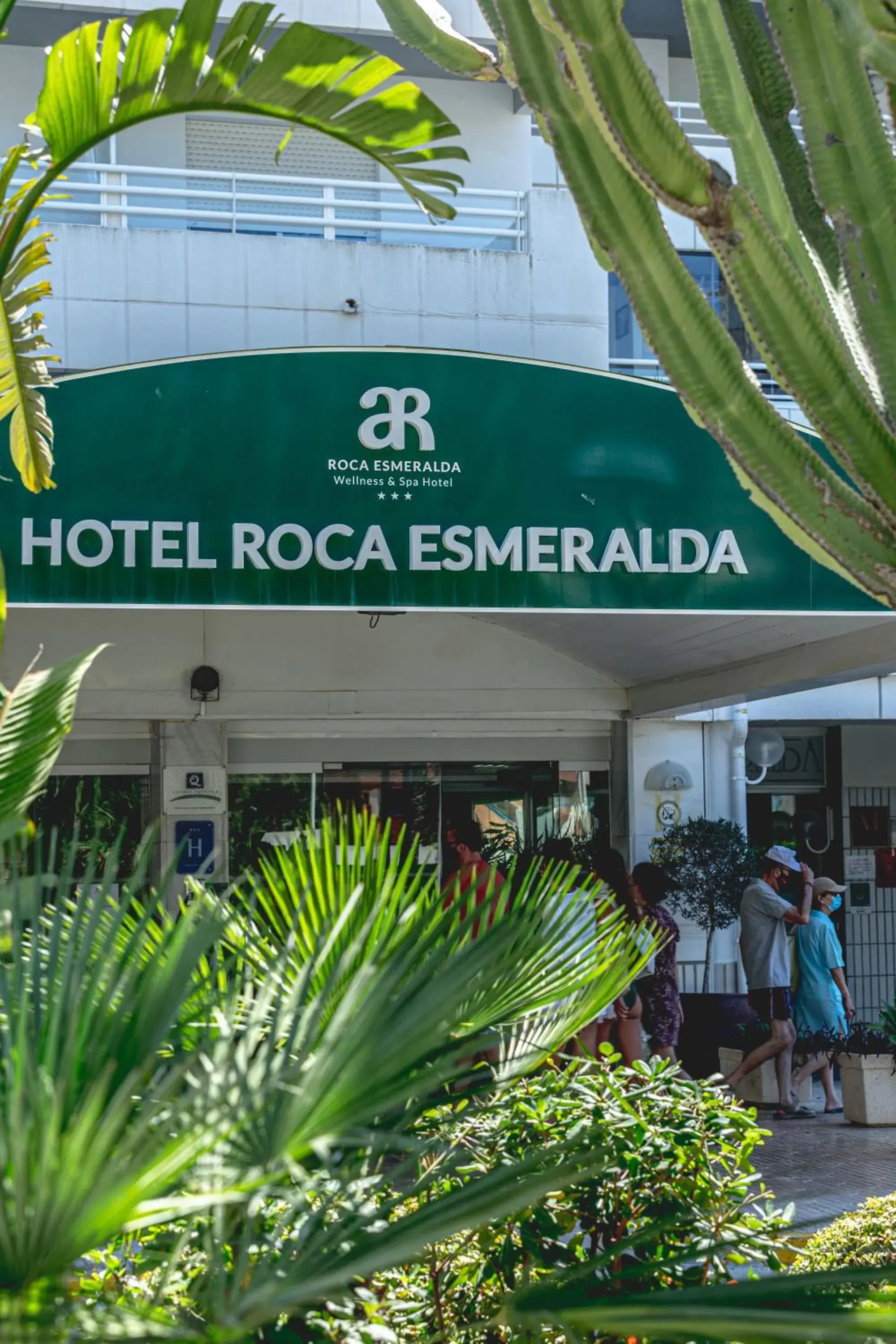 Facade/entrance in AR Roca Esmeralda & Spa Hotel