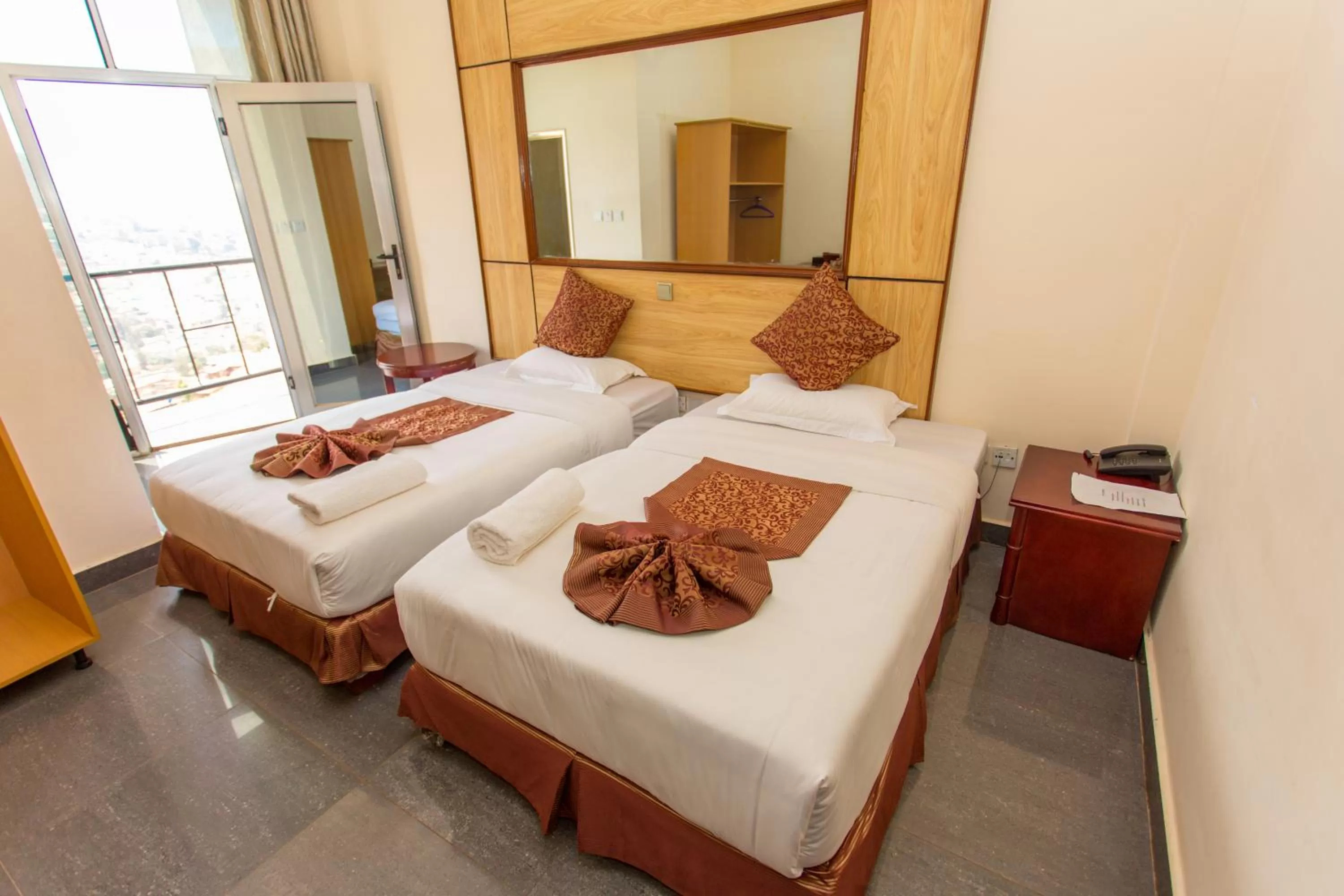 Bedroom in Kigaliview Hotel and Apartments