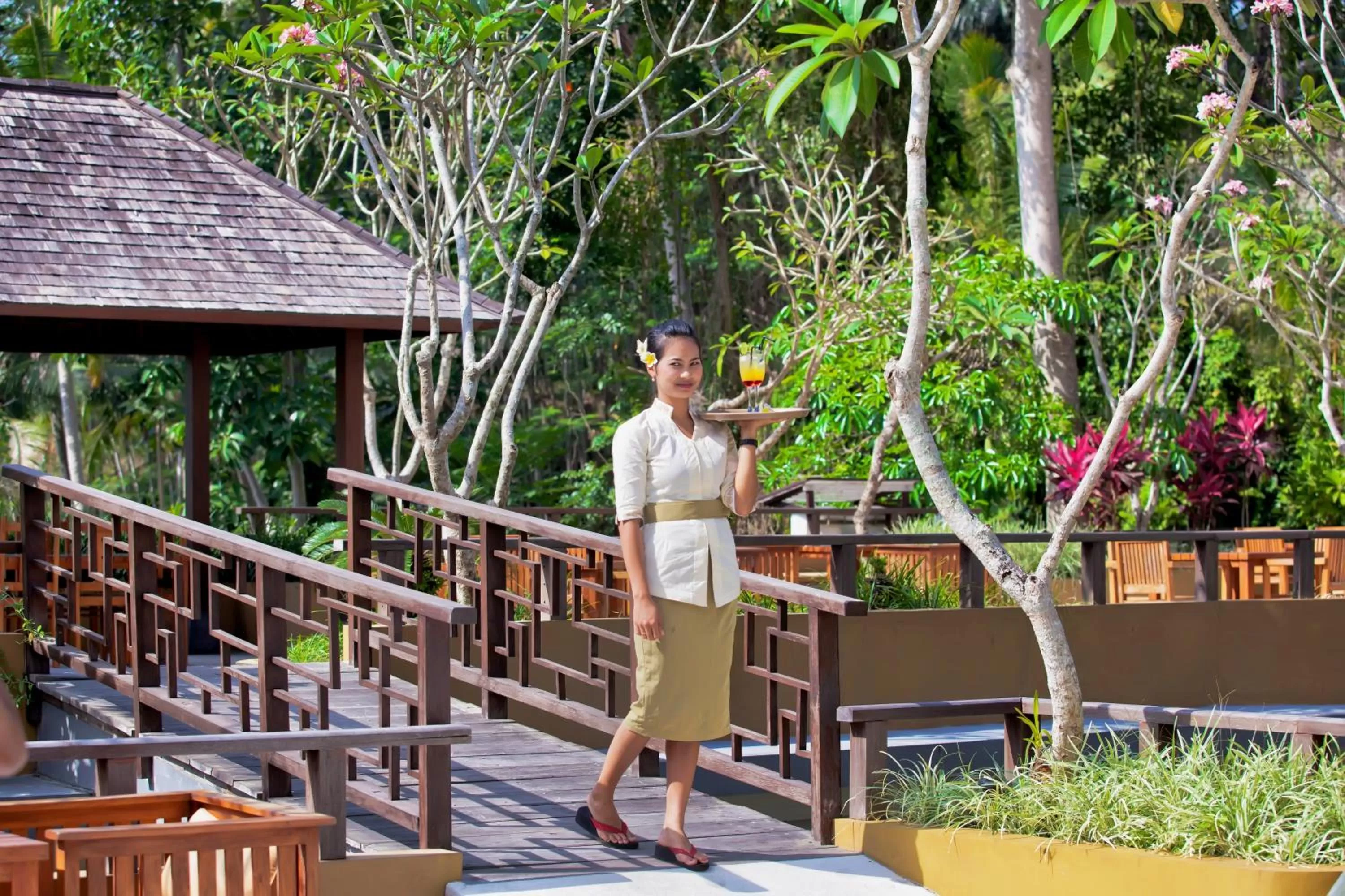 Staff in Labak River Hotel by EPS