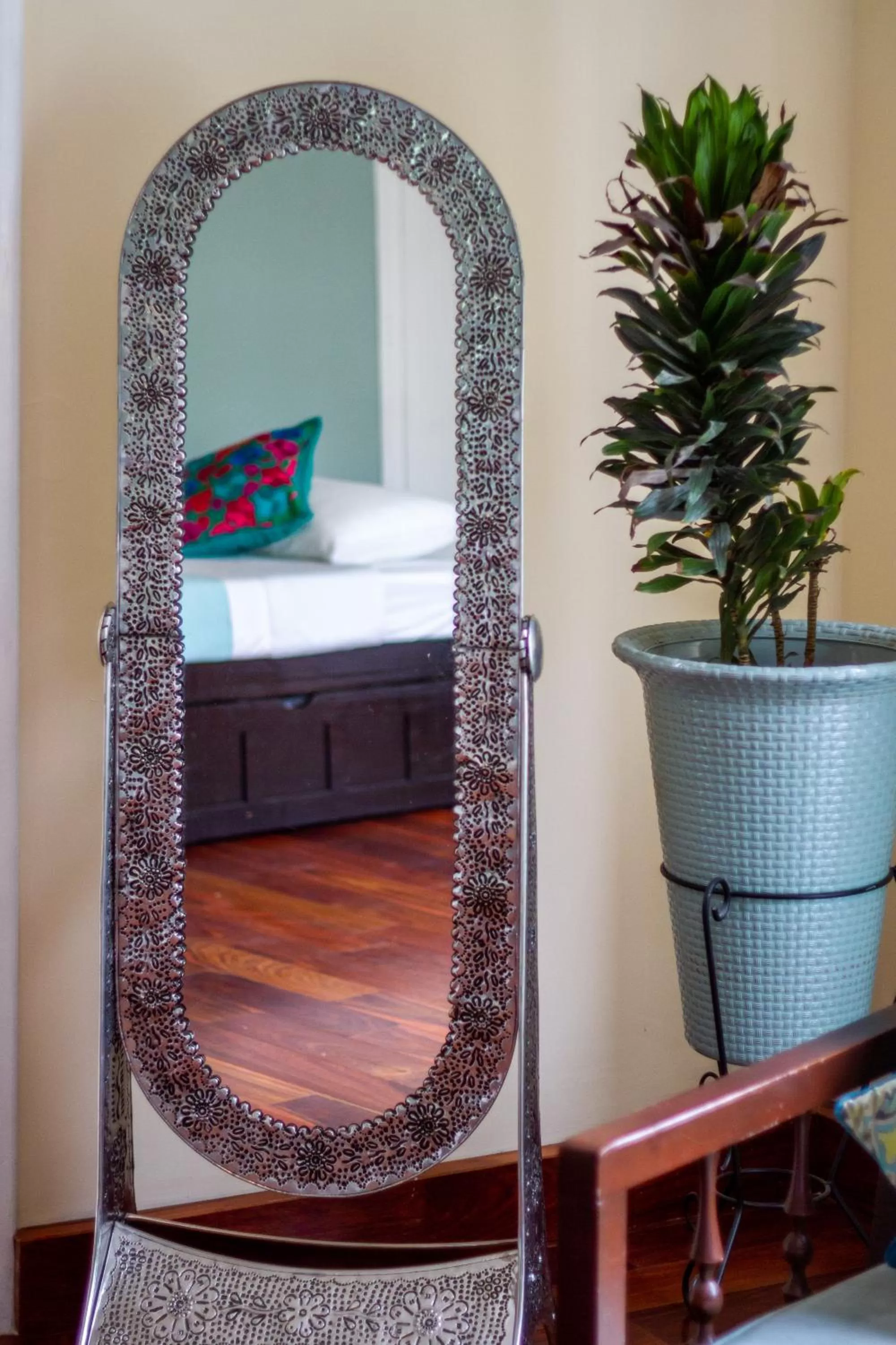 Decorative detail in Casa de Luz