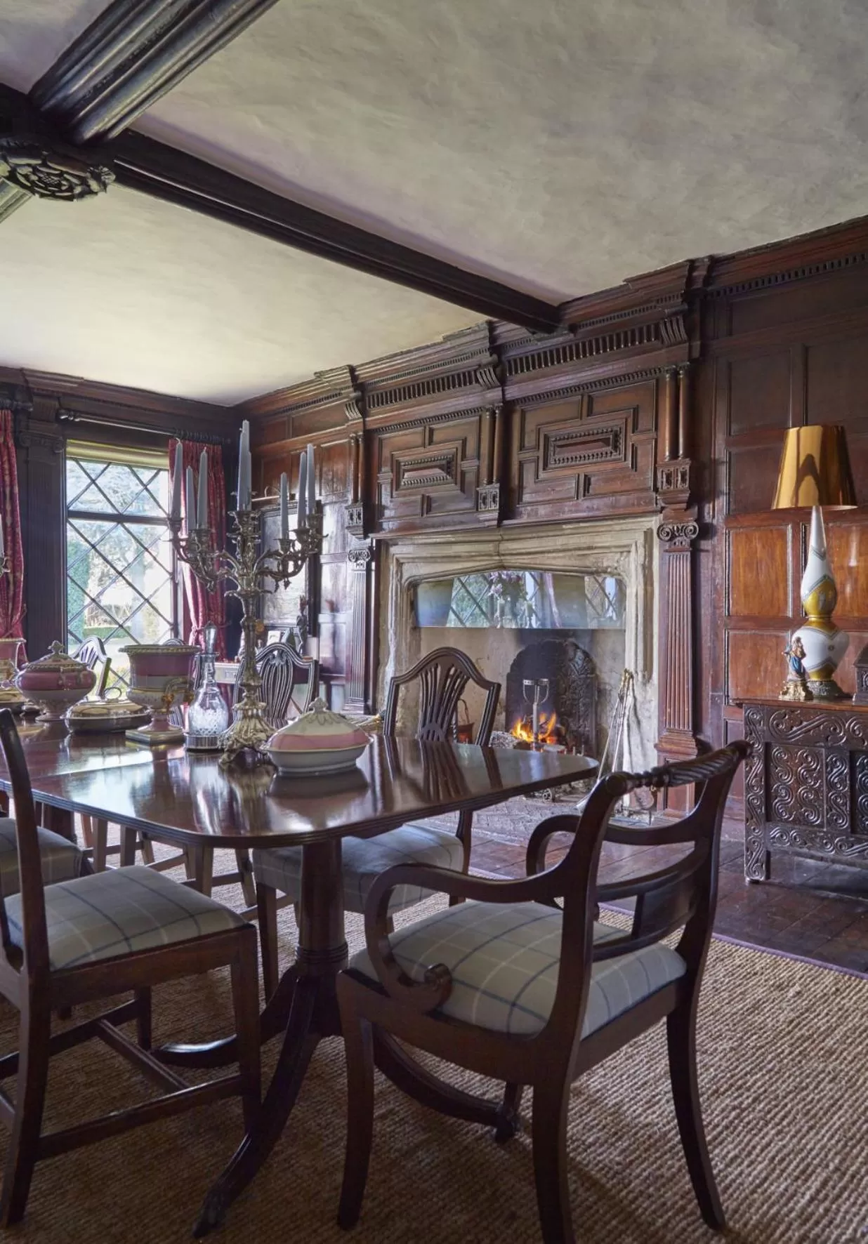 Dining area in B&B Harlington Manor