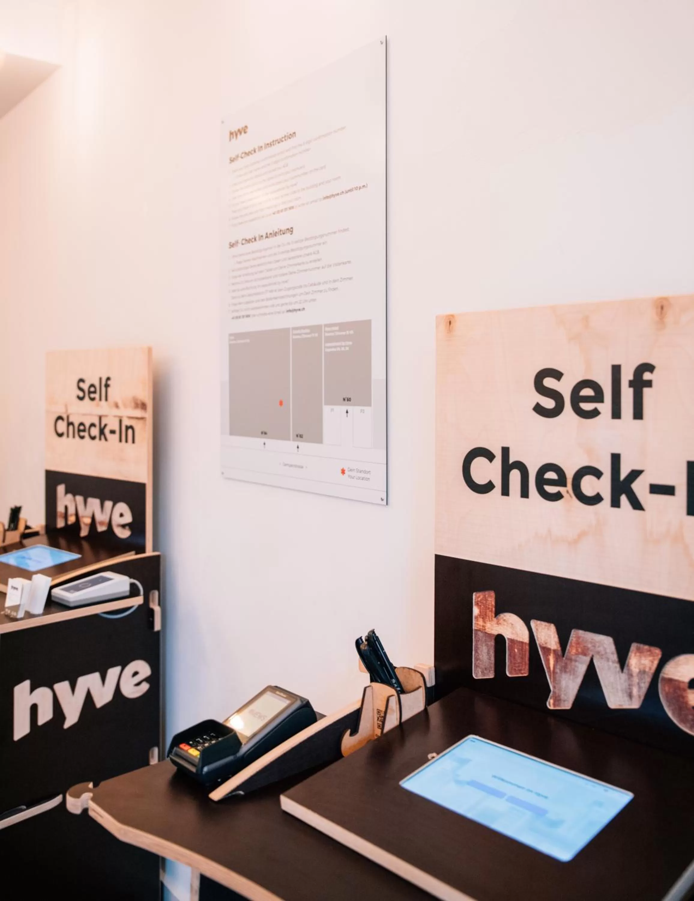 Lobby or reception in Hotel by Hyve Basel