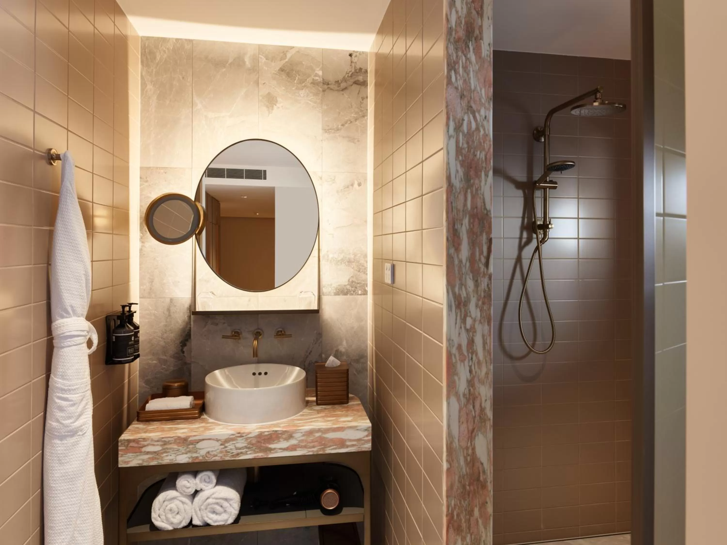Shower in The Porter House Hotel Sydney - MGallery