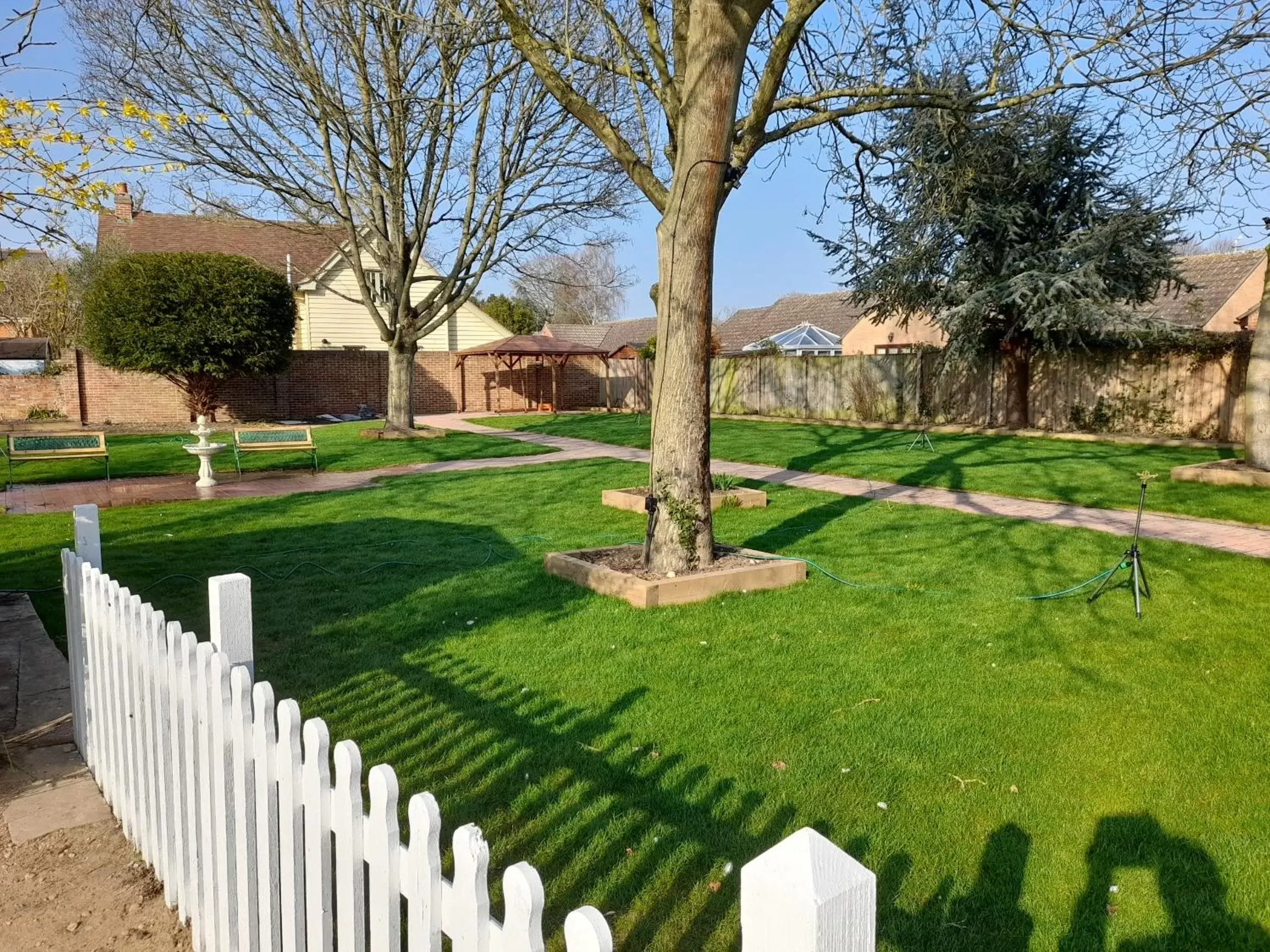 Garden in The George & Dragon Hotel