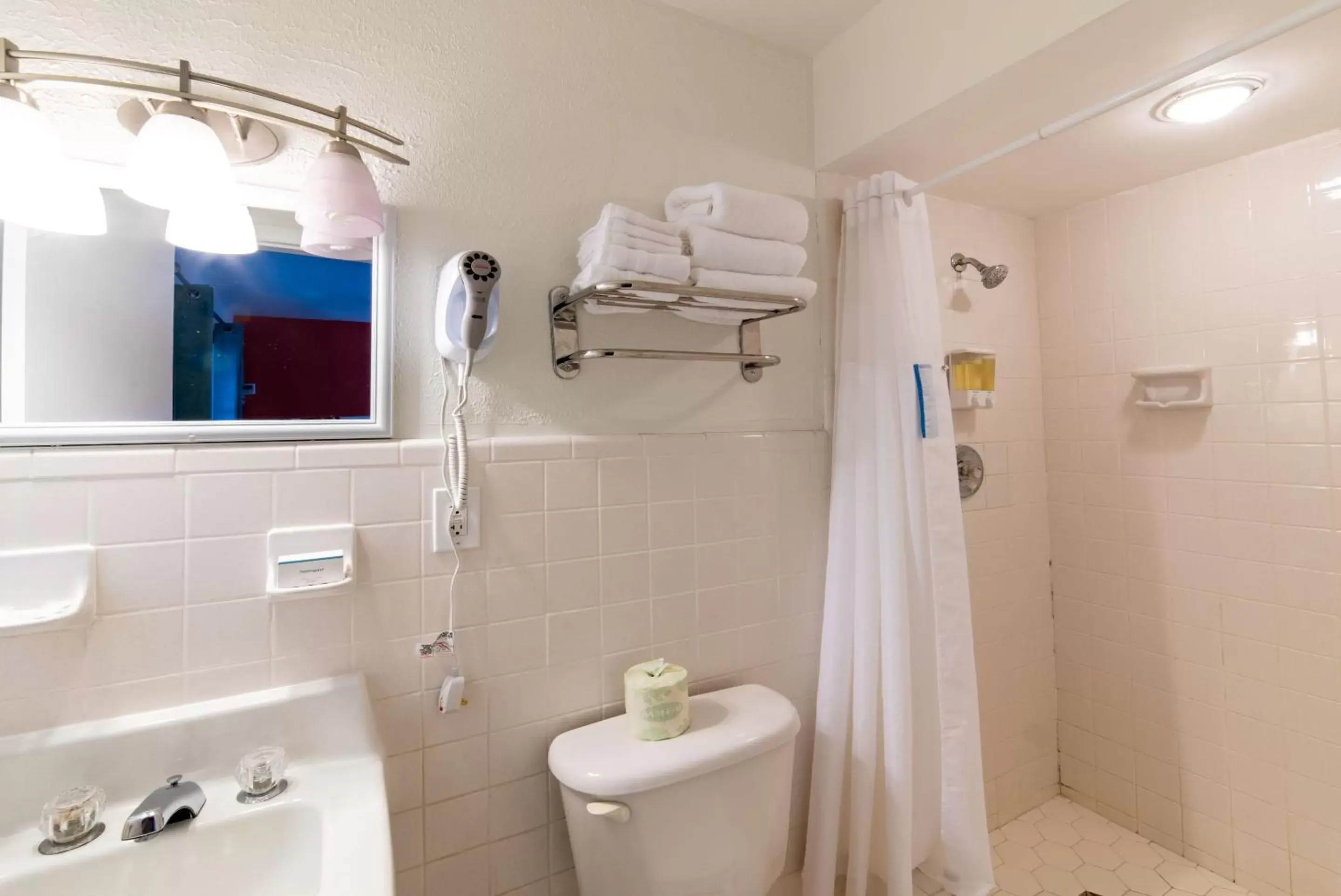 Shower, Bathroom in Captain's Table Hotel by Everglades Adventures