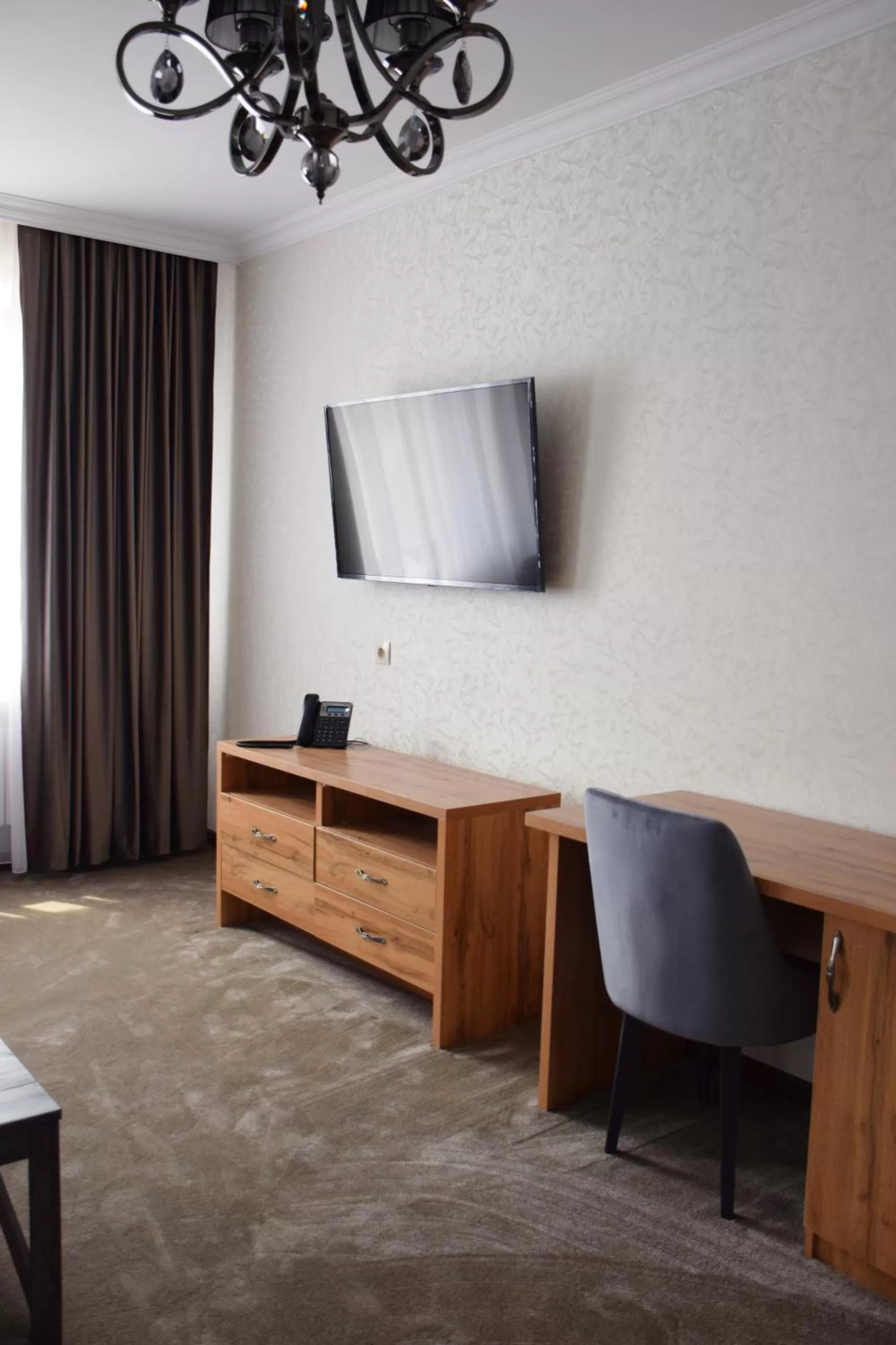 Seating area in MirOtel Hotel