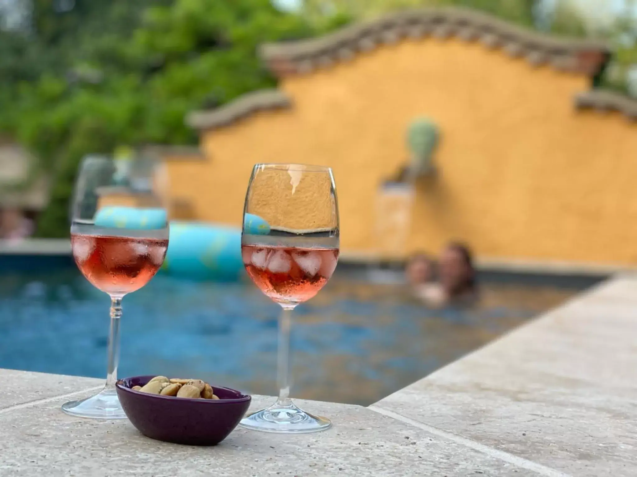 Pool view in Le Rez de Jardin Albi