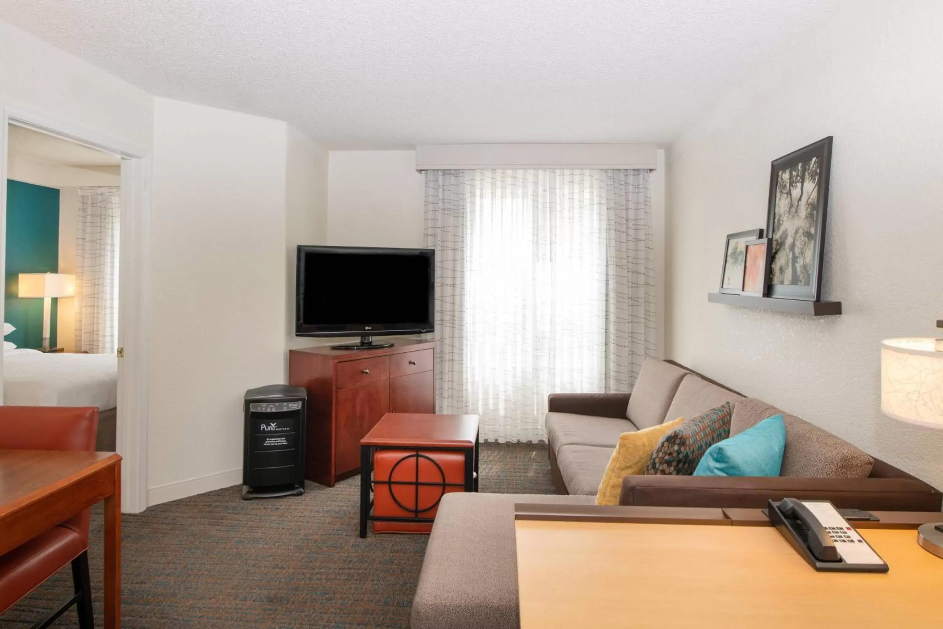 Bedroom, Seating Area in Residence Inn by Marriott Newark Silicon Valley