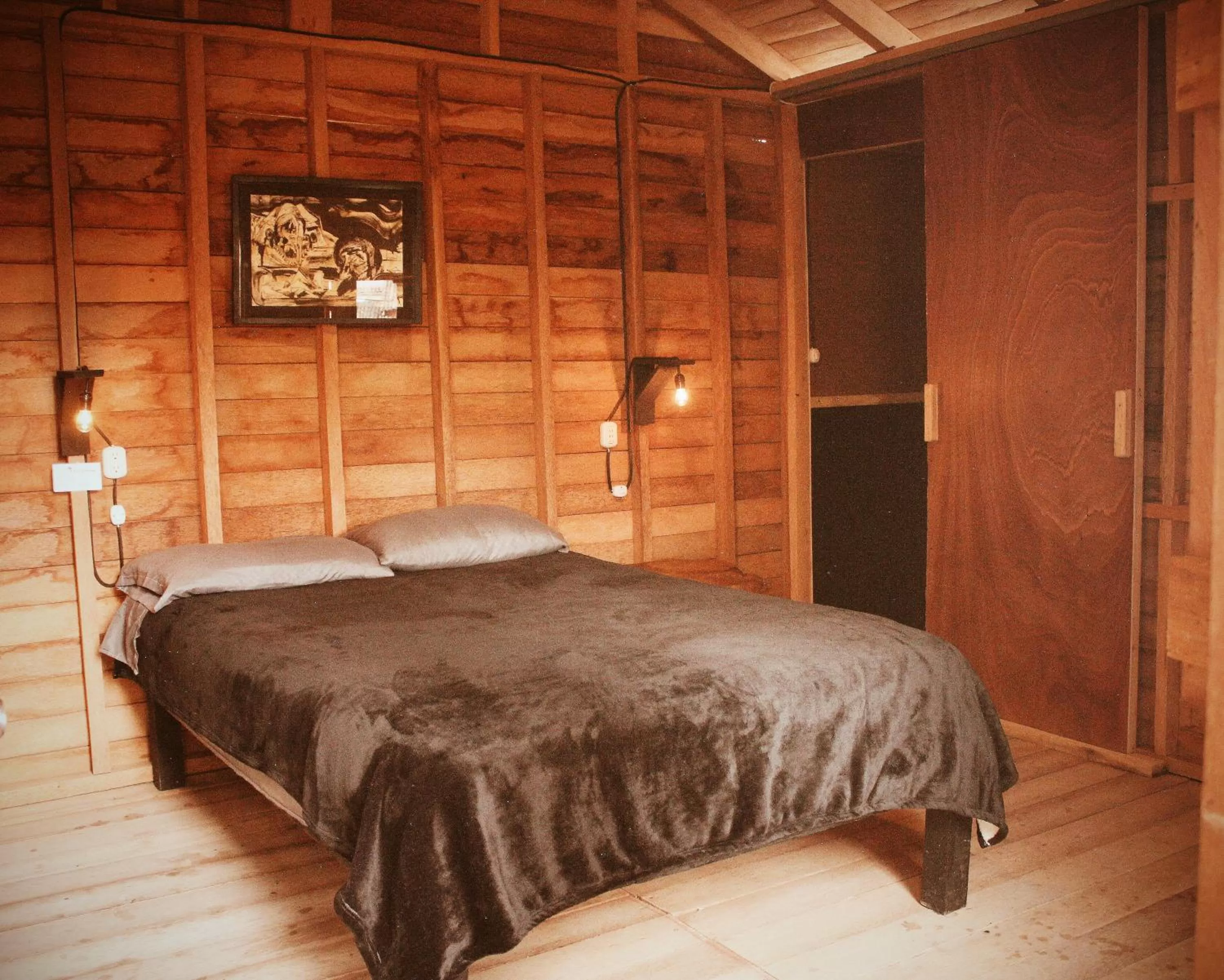 Bedroom, Bed in Cabañas Campestres El Naranjo