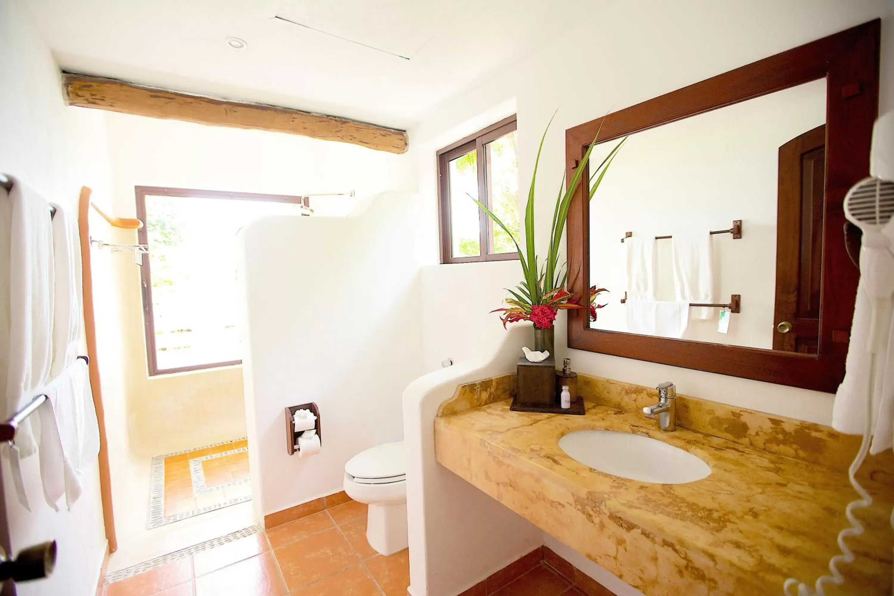 Bathroom in Hotel Rancho Encantado