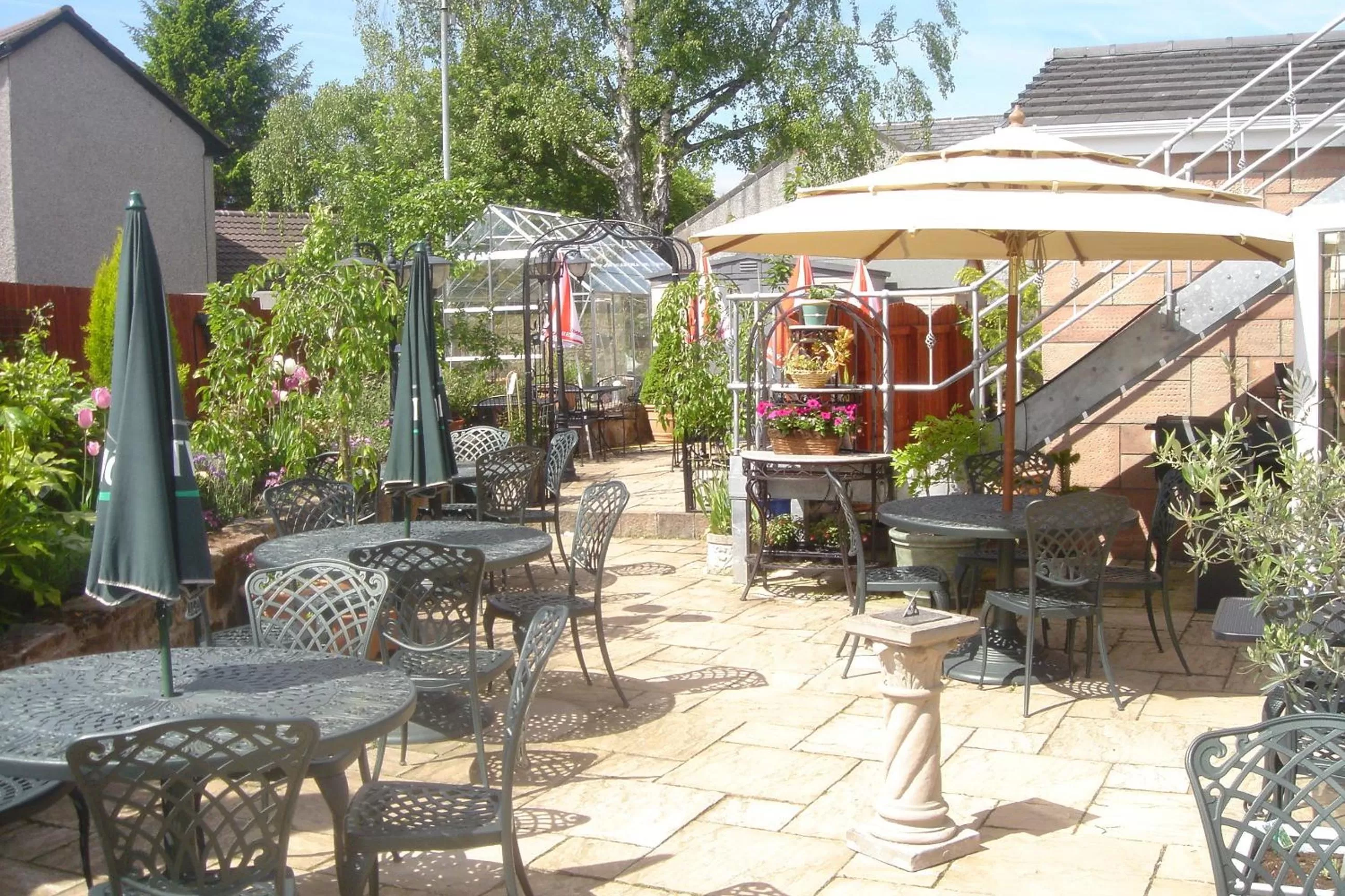Patio in Villa Hotel