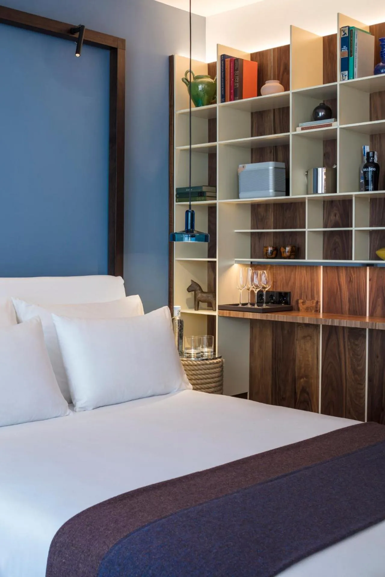 Bedroom, Bed in Sir Joan Hotel, part of Sircle Collection