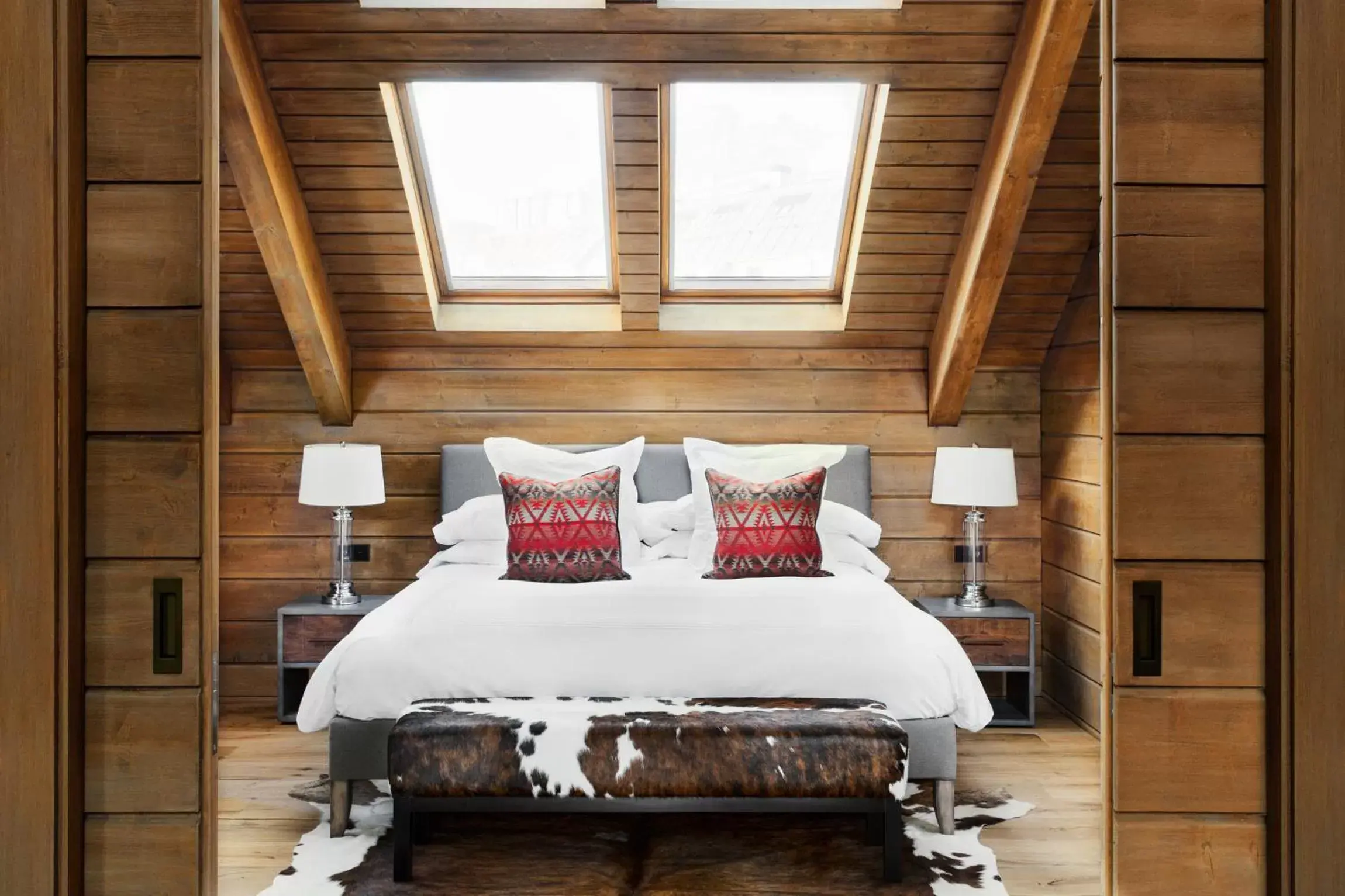 Bed in El Lodge, Ski & Spa