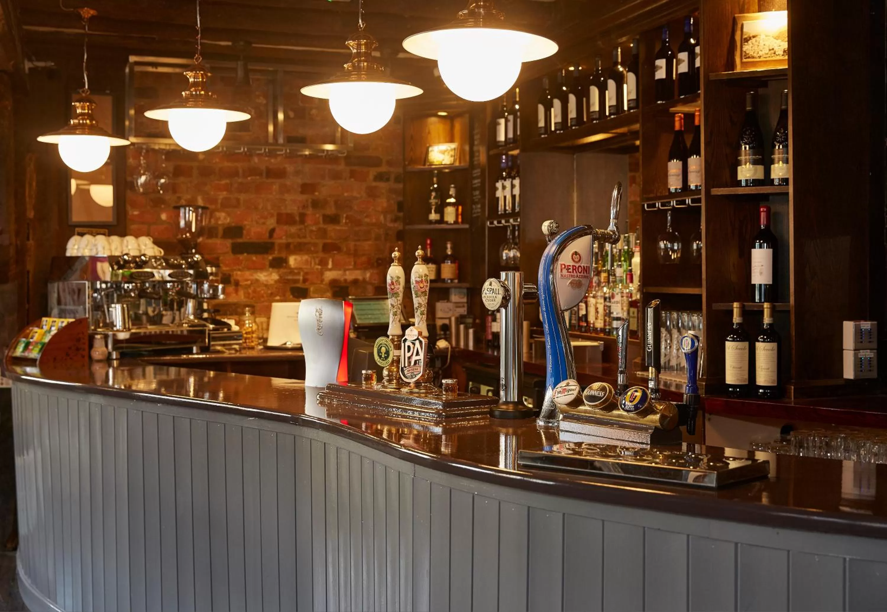 Lounge or bar in White Hart Hotel by Greene King Inns