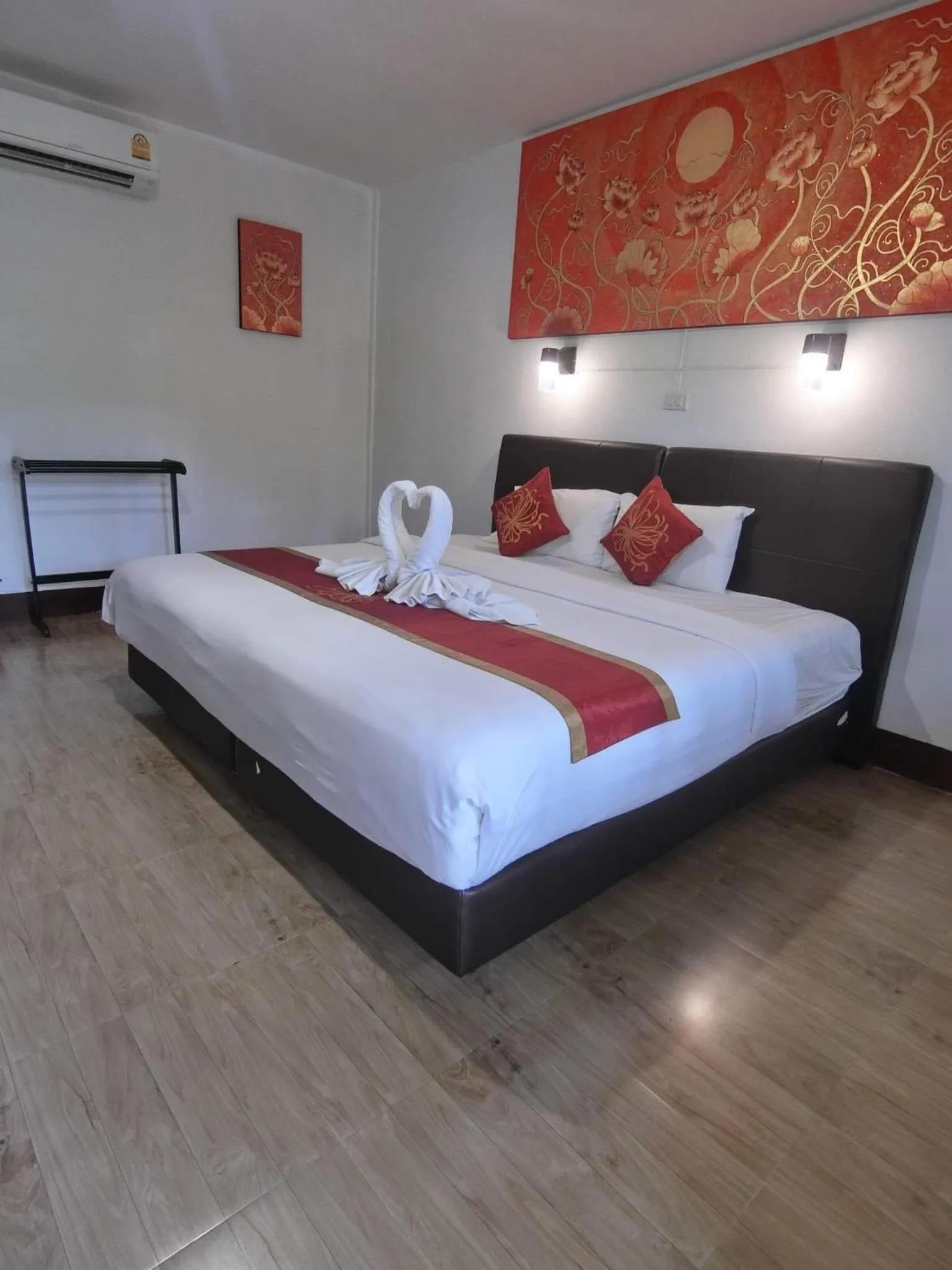 Bed in The Krabi Forest Homestay