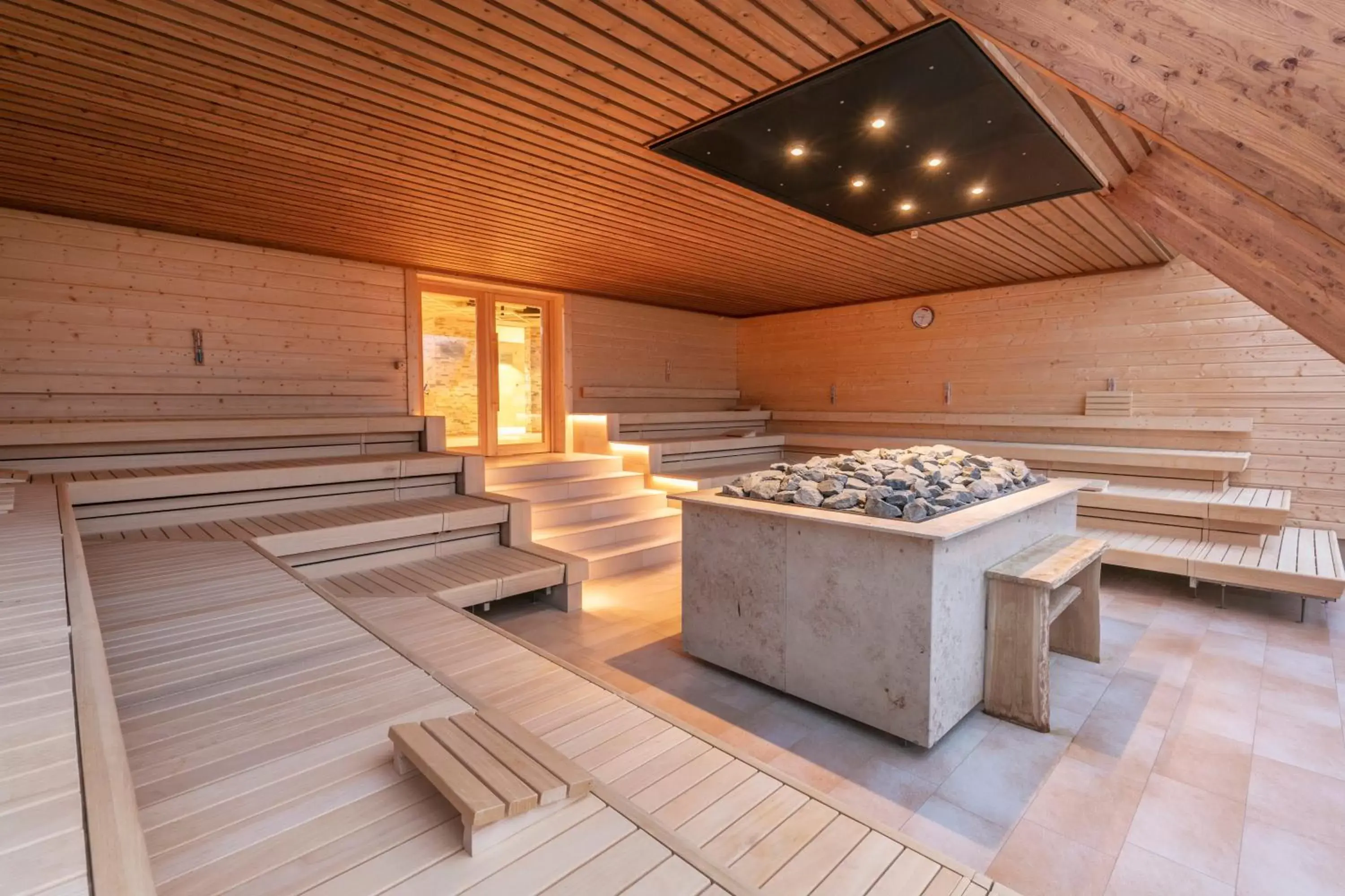 Sauna in Thermae 2000