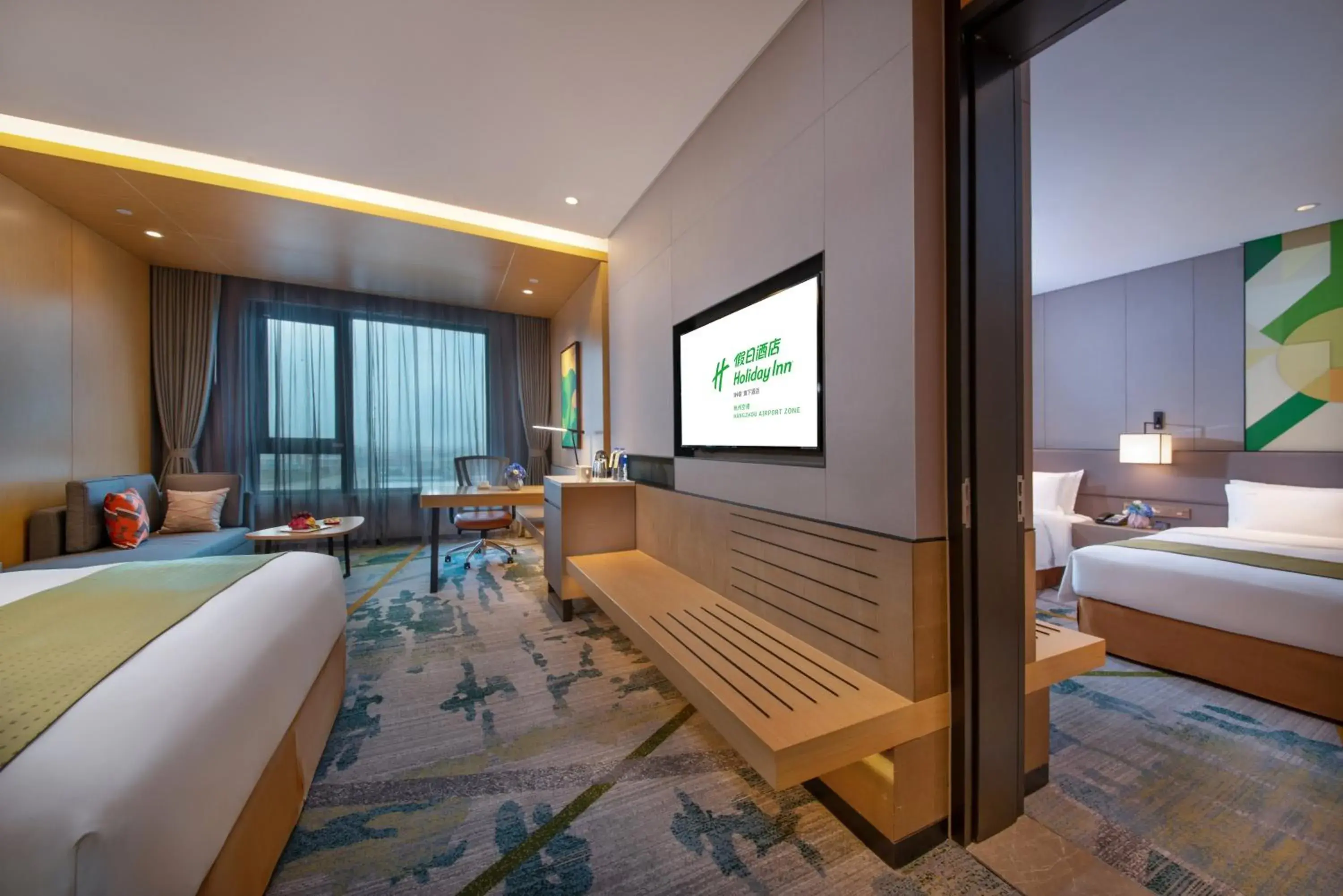 Photo of the whole room in Holiday Inn Hangzhou Airport Zone, an IHG Hotel