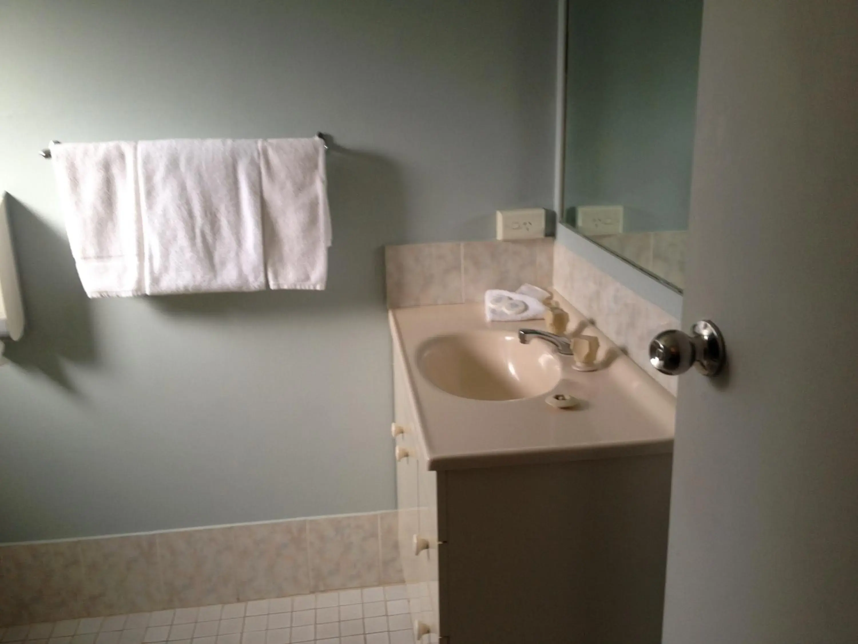 Bathroom in Figtree Motel