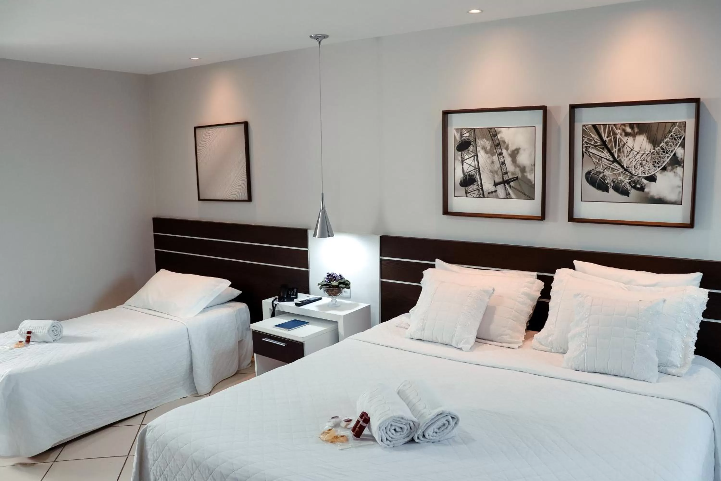 Bed in San Marino Hotel