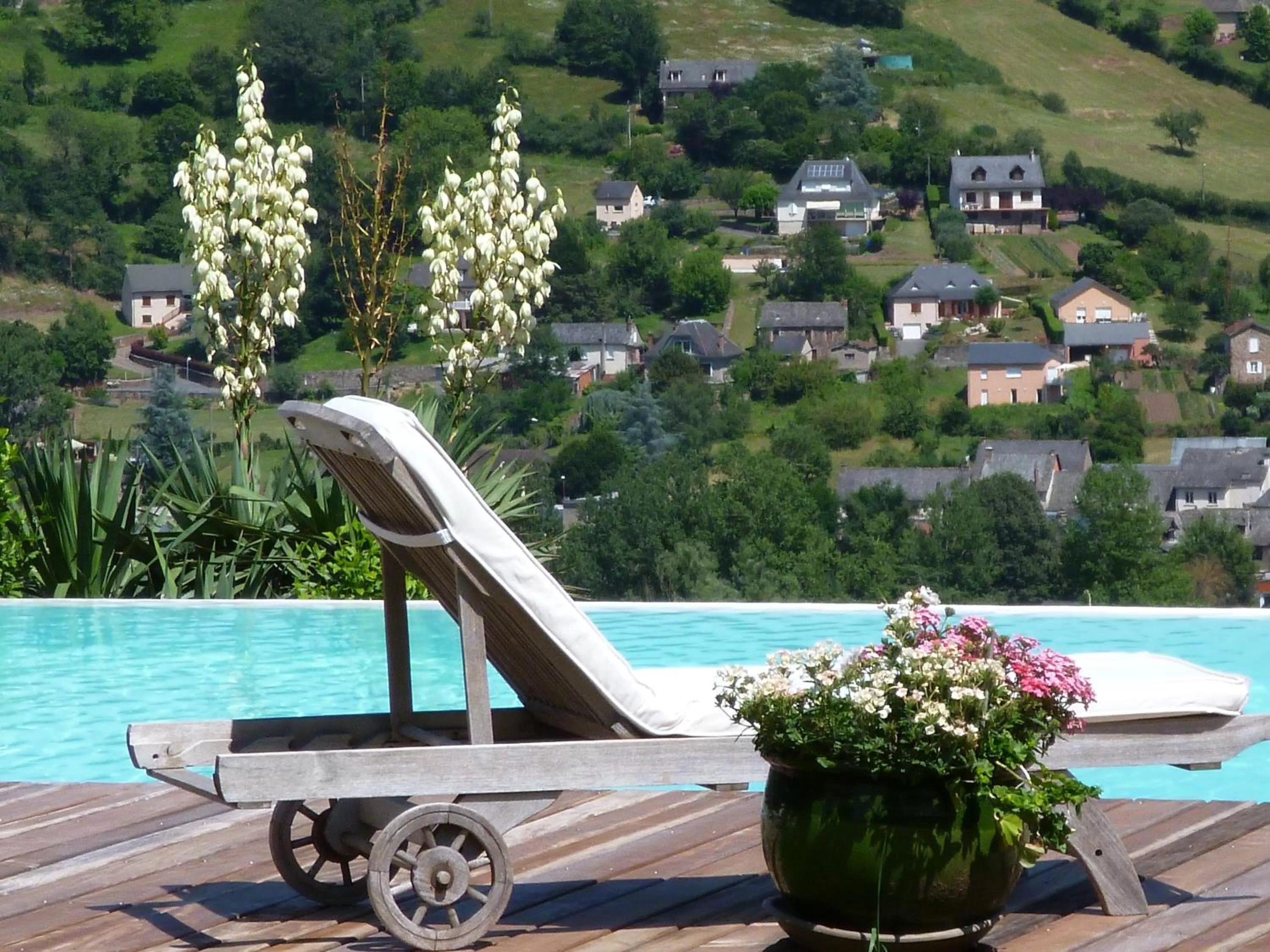 Swimming Pool in Chambre d'Hotes Le Ponsonnet