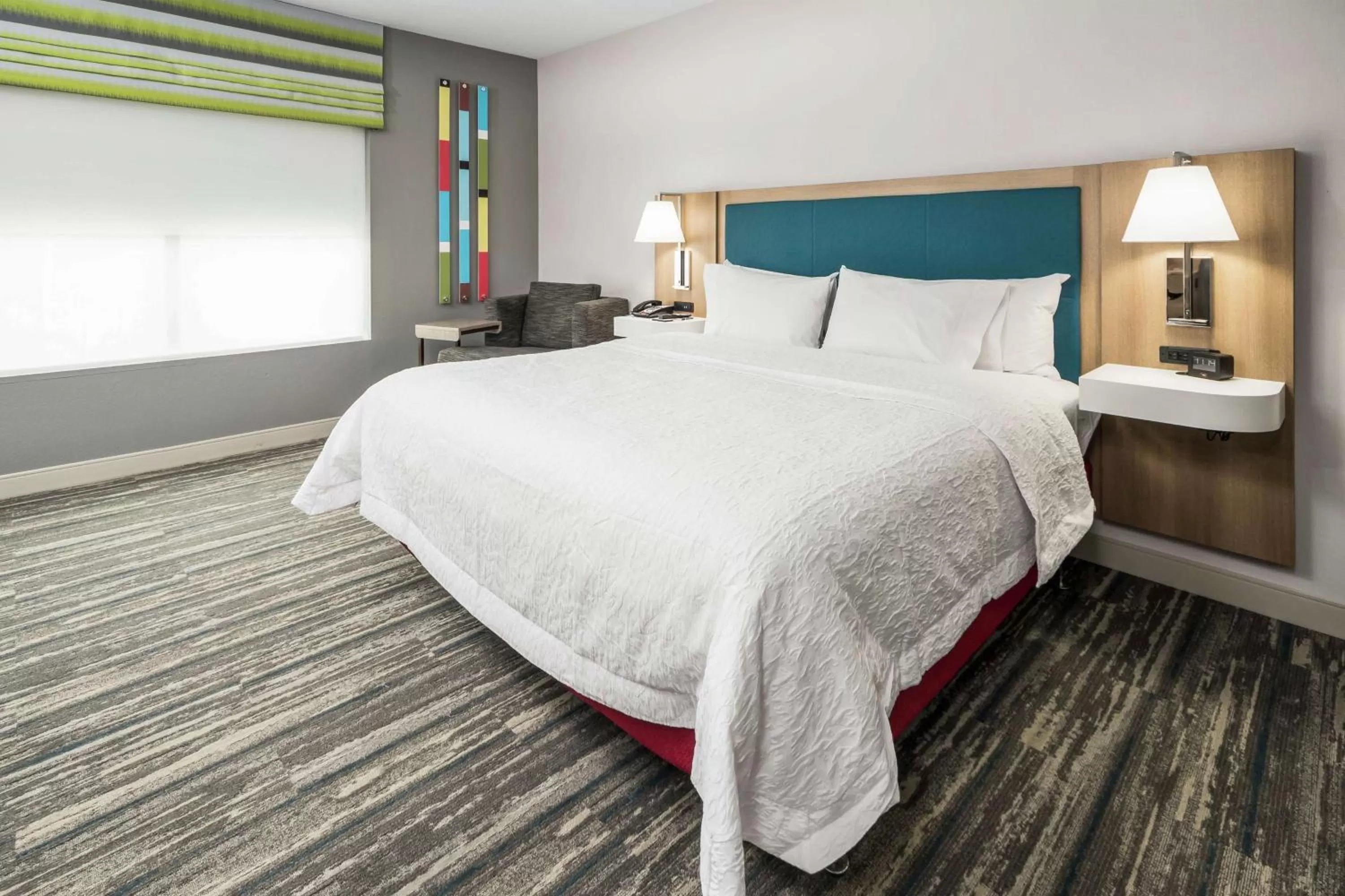 Bed in Hampton Inn Wilson Downtown