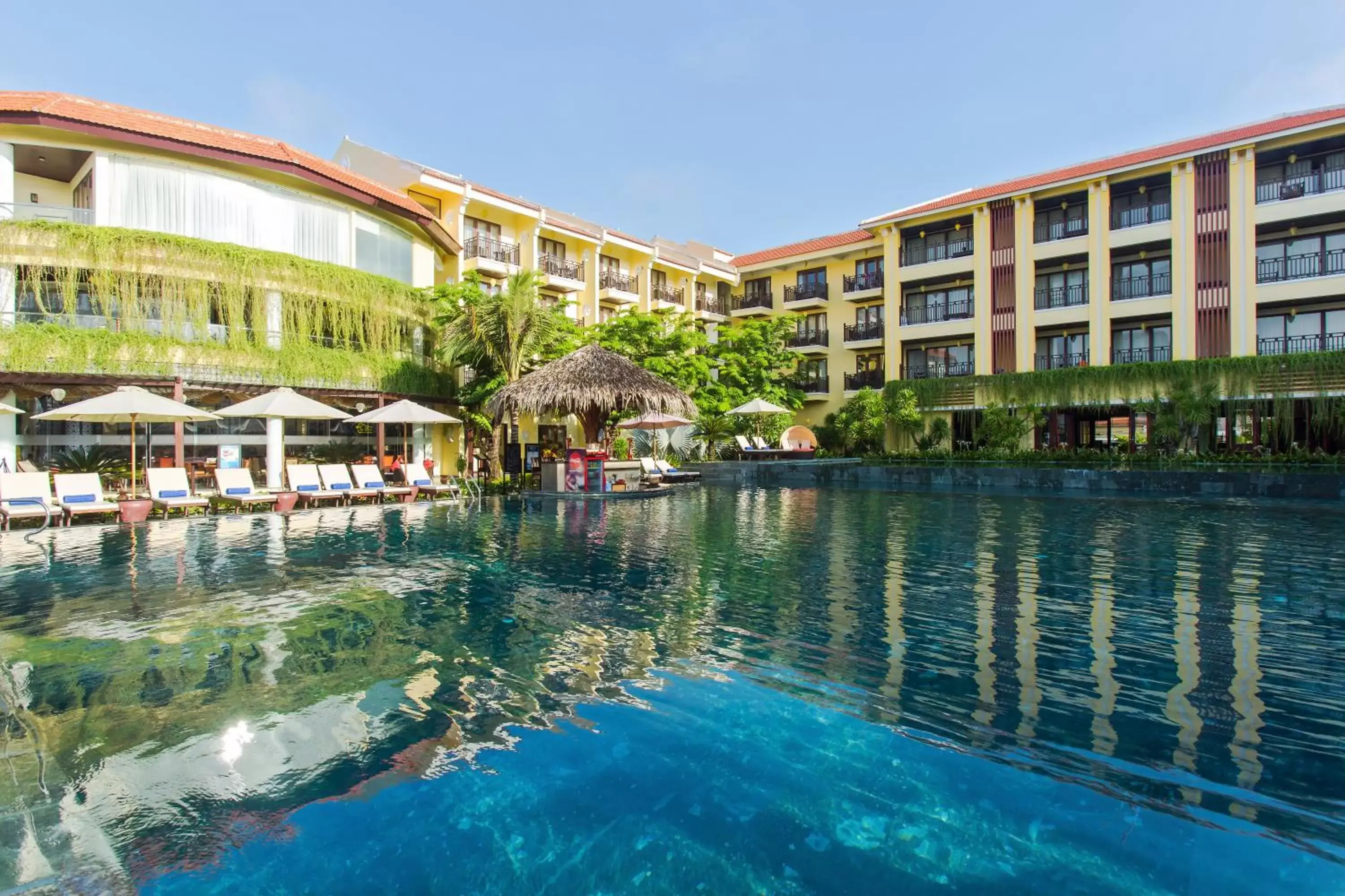 Swimming pool, Property Building in Bel Marina Hoi An Resort