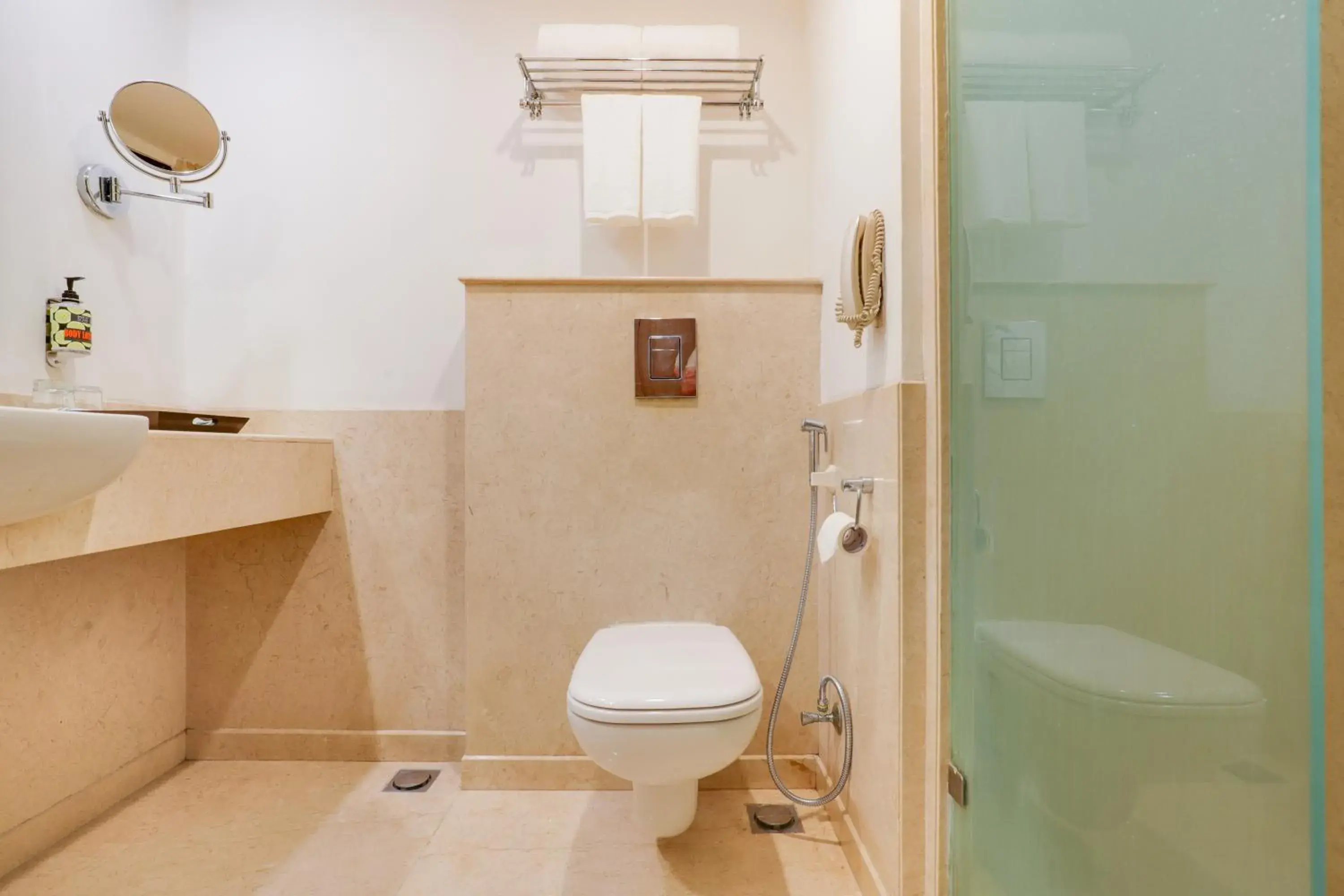 Bathroom in Lemon Tree Premier 1, Gurugram