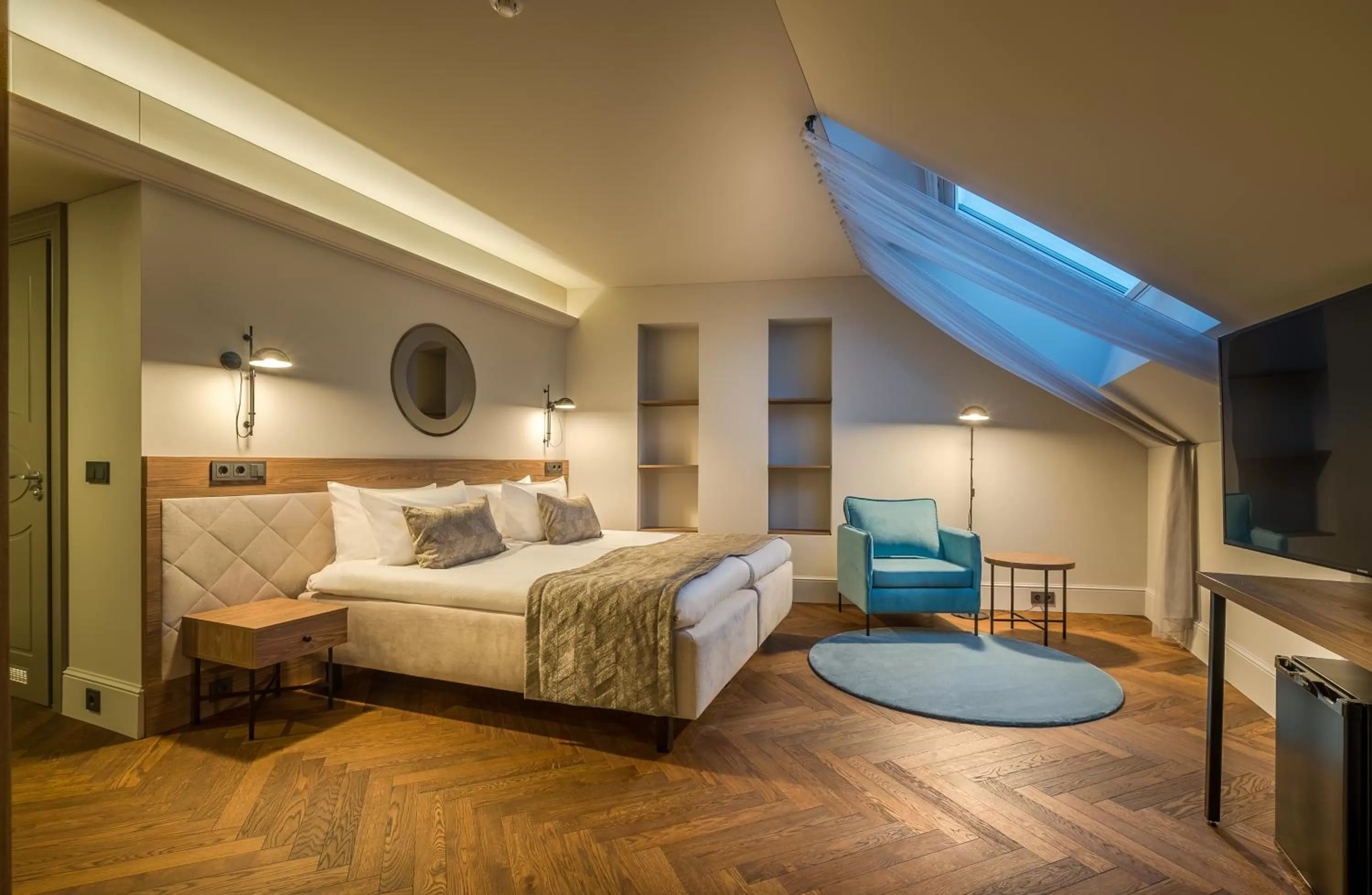 Photo of the whole room, Bed in Hotel Vilnia