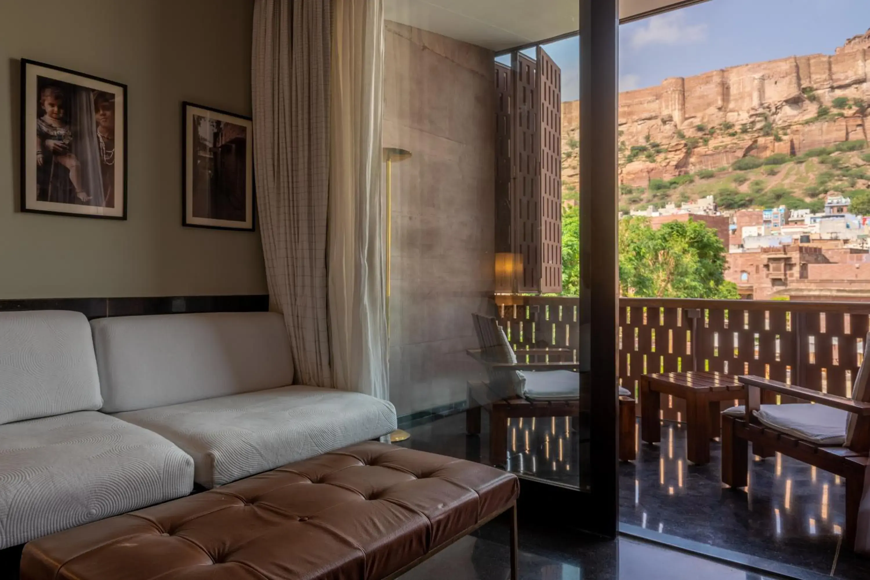 Seating Area in Hotel Raas