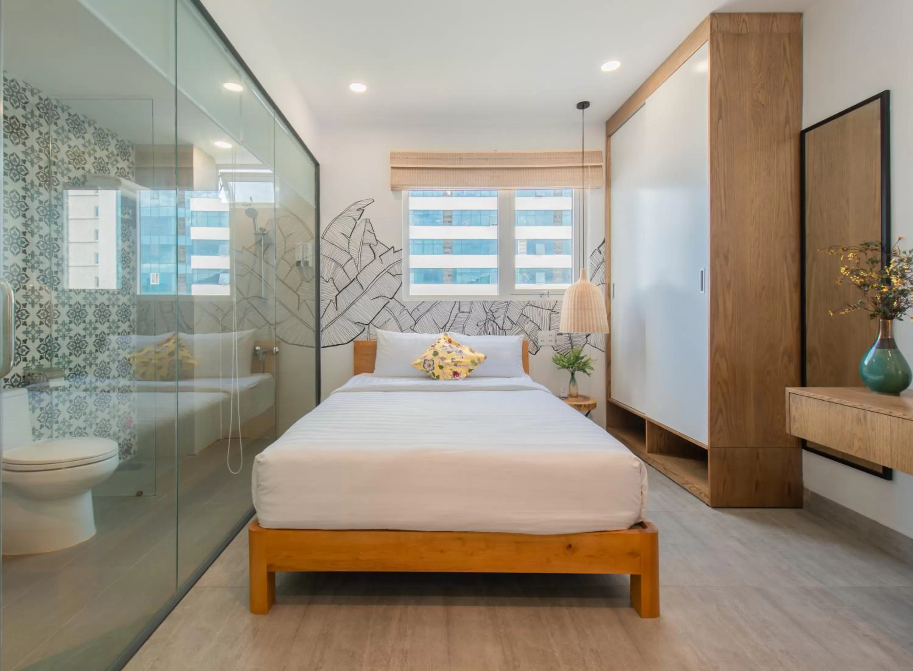 Bed in Shoho Hotel Nha Trang