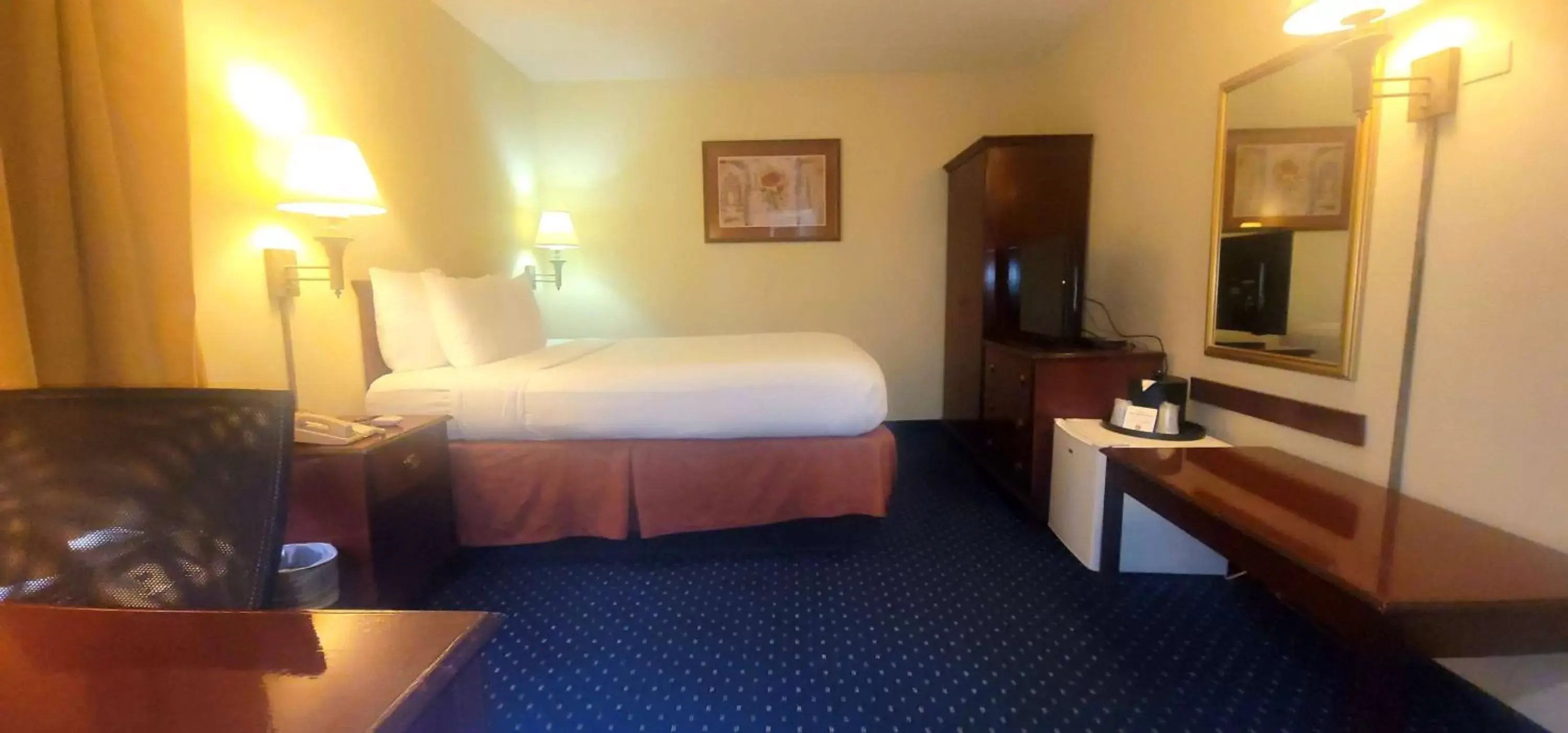 Bedroom, Bed in SureStay Plus Hotel by Best Western Chicago Lombard