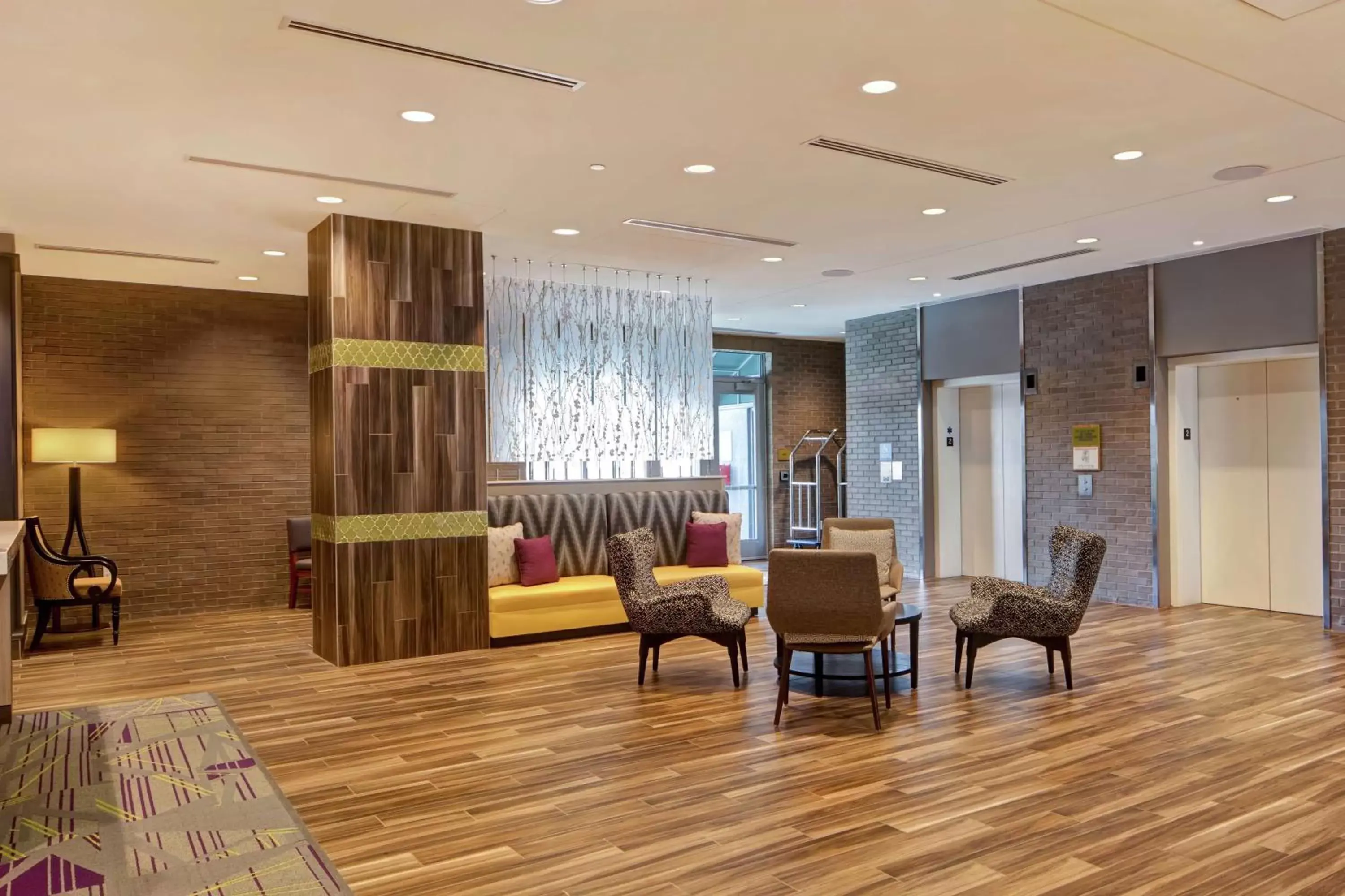 Lobby or reception in Home2 Suites By Hilton Charlotte Uptown