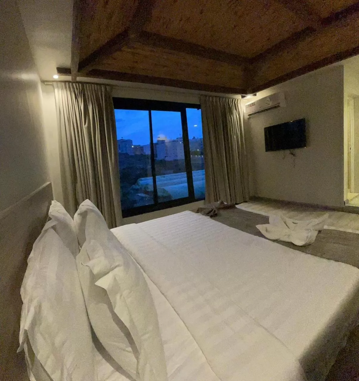 Bed in فندق جولدن الأندلس أبها - Golden Andalus Hotel Abha