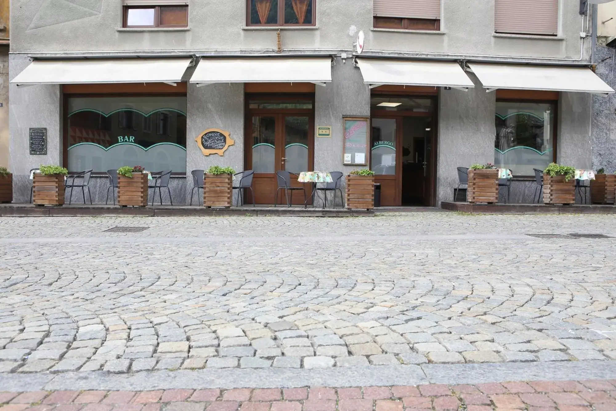 Facade/entrance in Albergo Gusmeroli