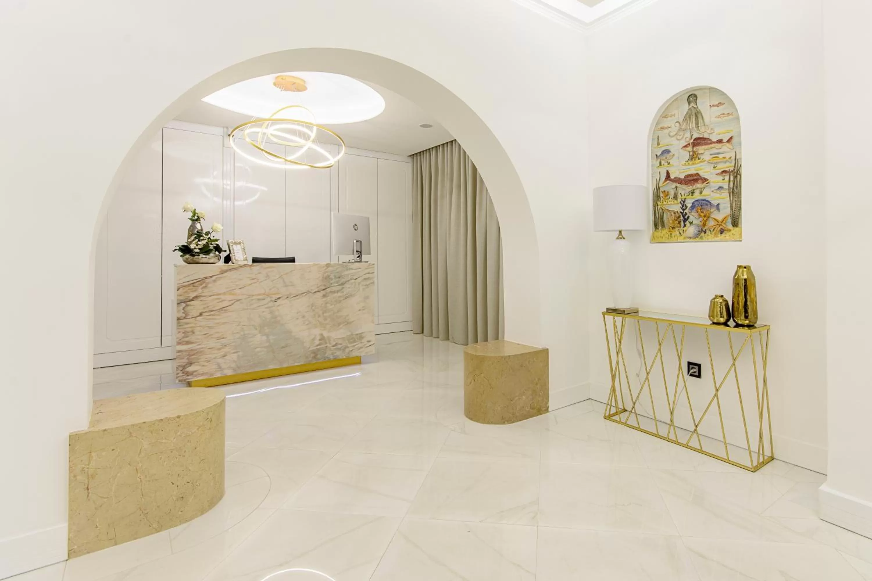 Lobby or reception in Villa Mariazinha Charming Hotel