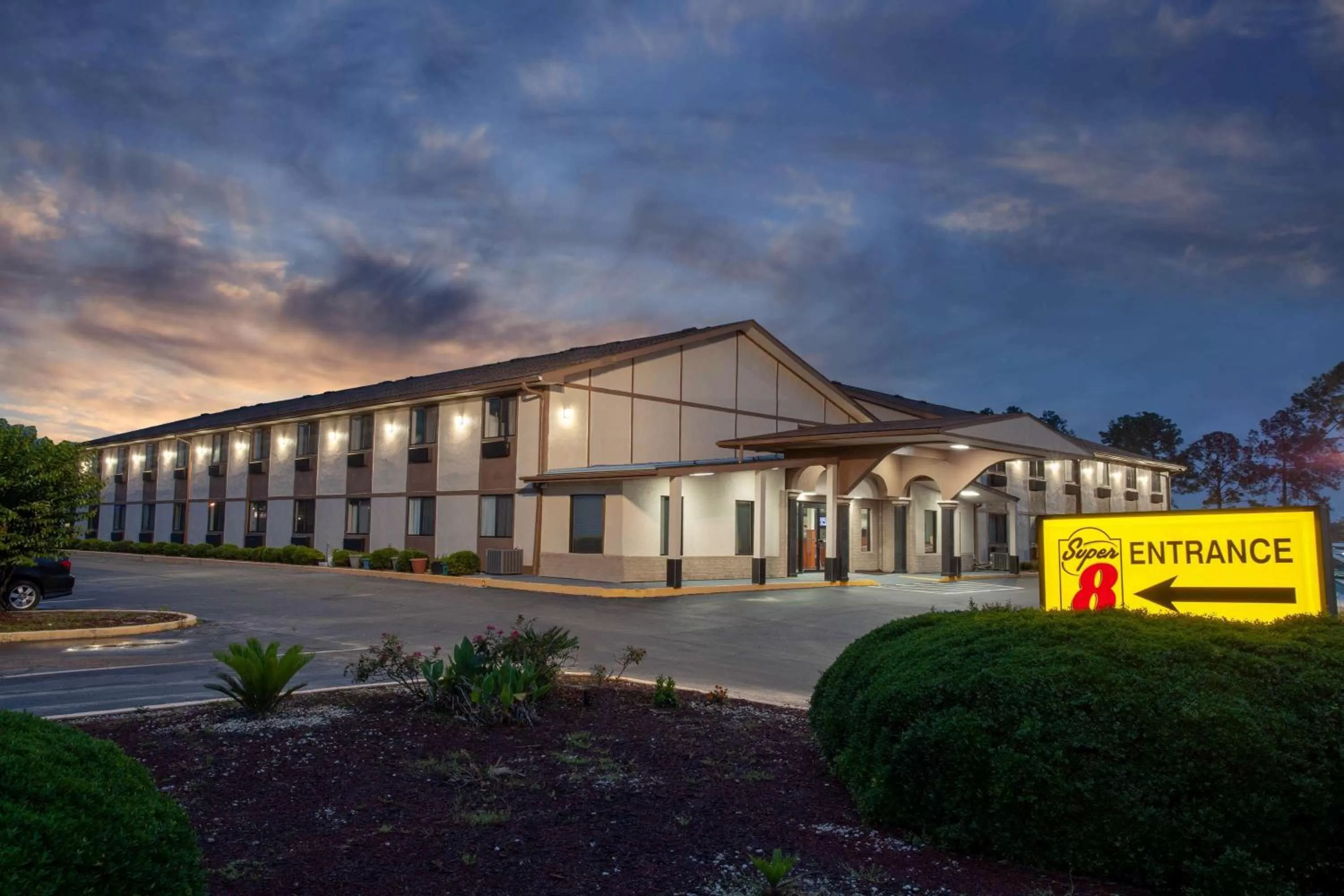 Property building in Super 8 by Wyndham Waycross GA