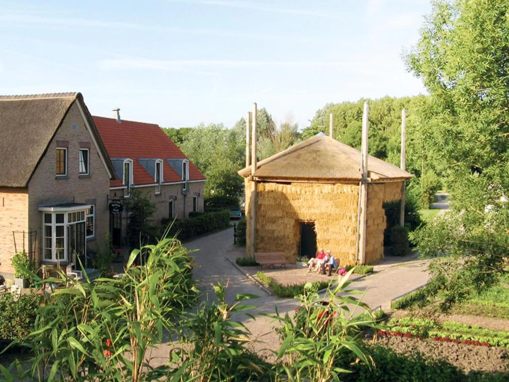 Bird's eye view, Property Building in Buitengoed De Uylenburg