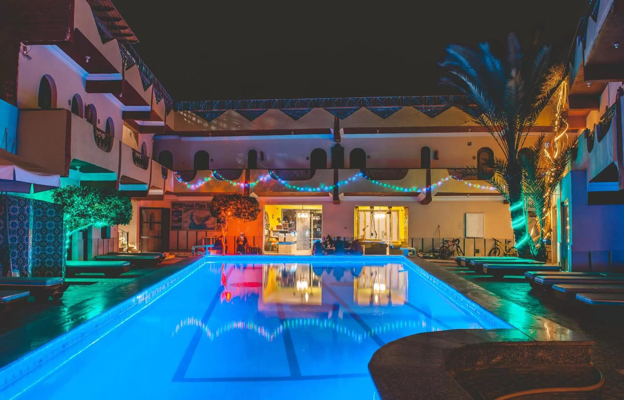 Swimming pool in Dahab Plaza Hotel