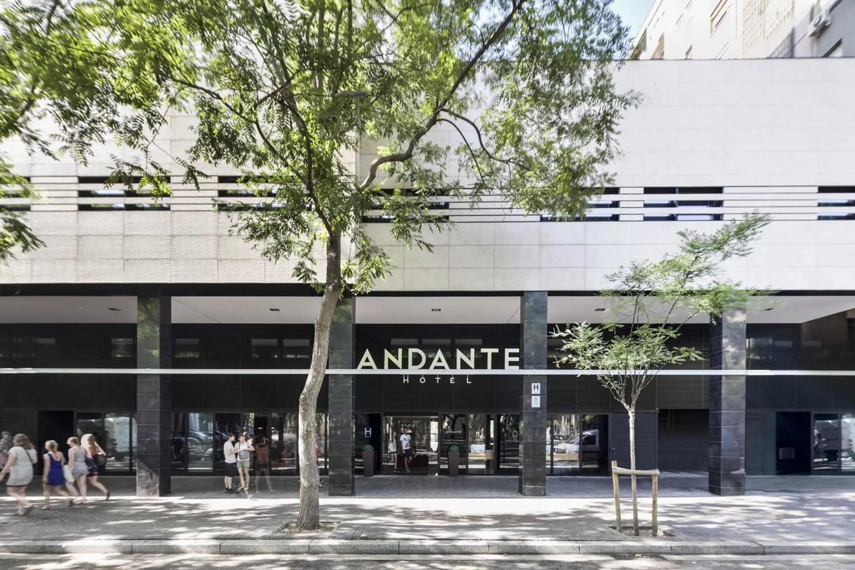 Facade/entrance, Property Building in Andante Hotel