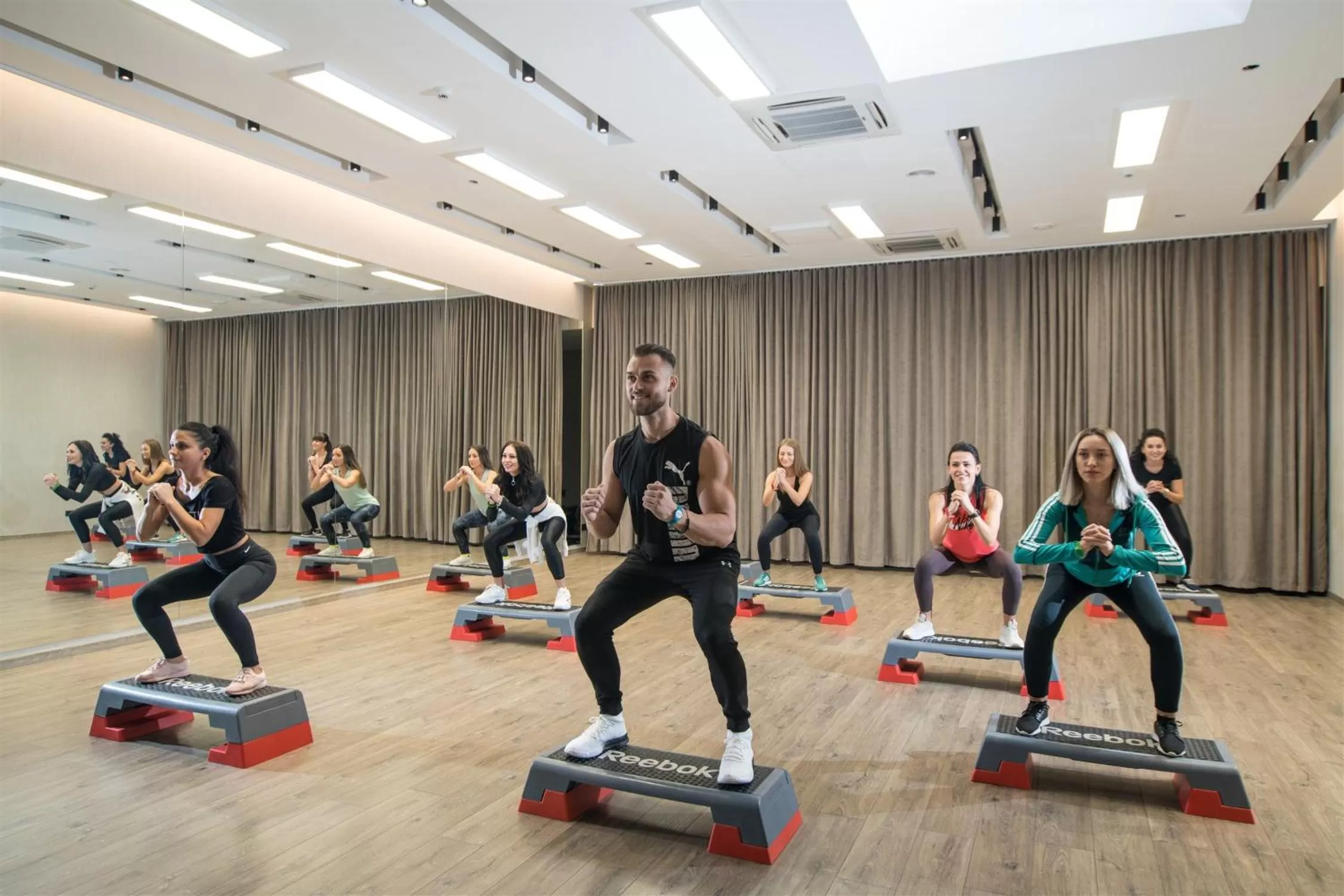 People in Sky Blue Hotel & Spa