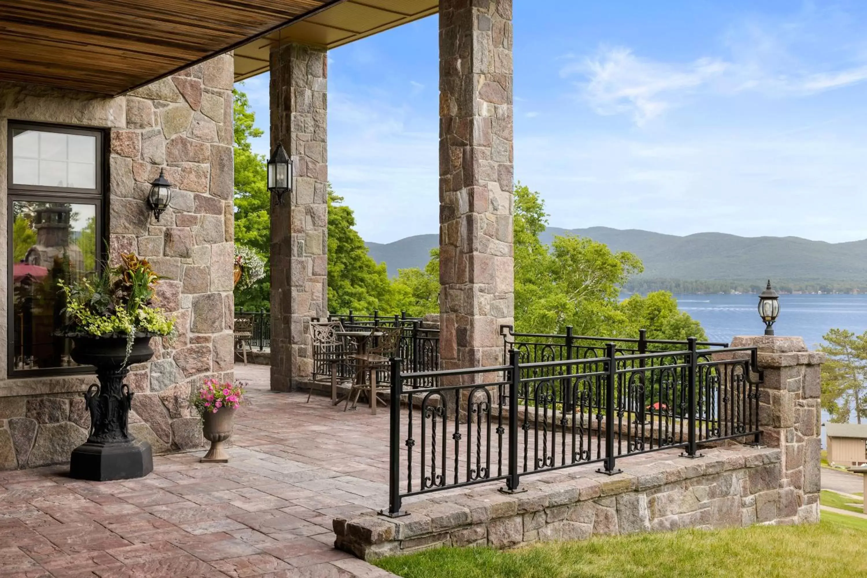 Balcony/Terrace in The Inn at Erlowest