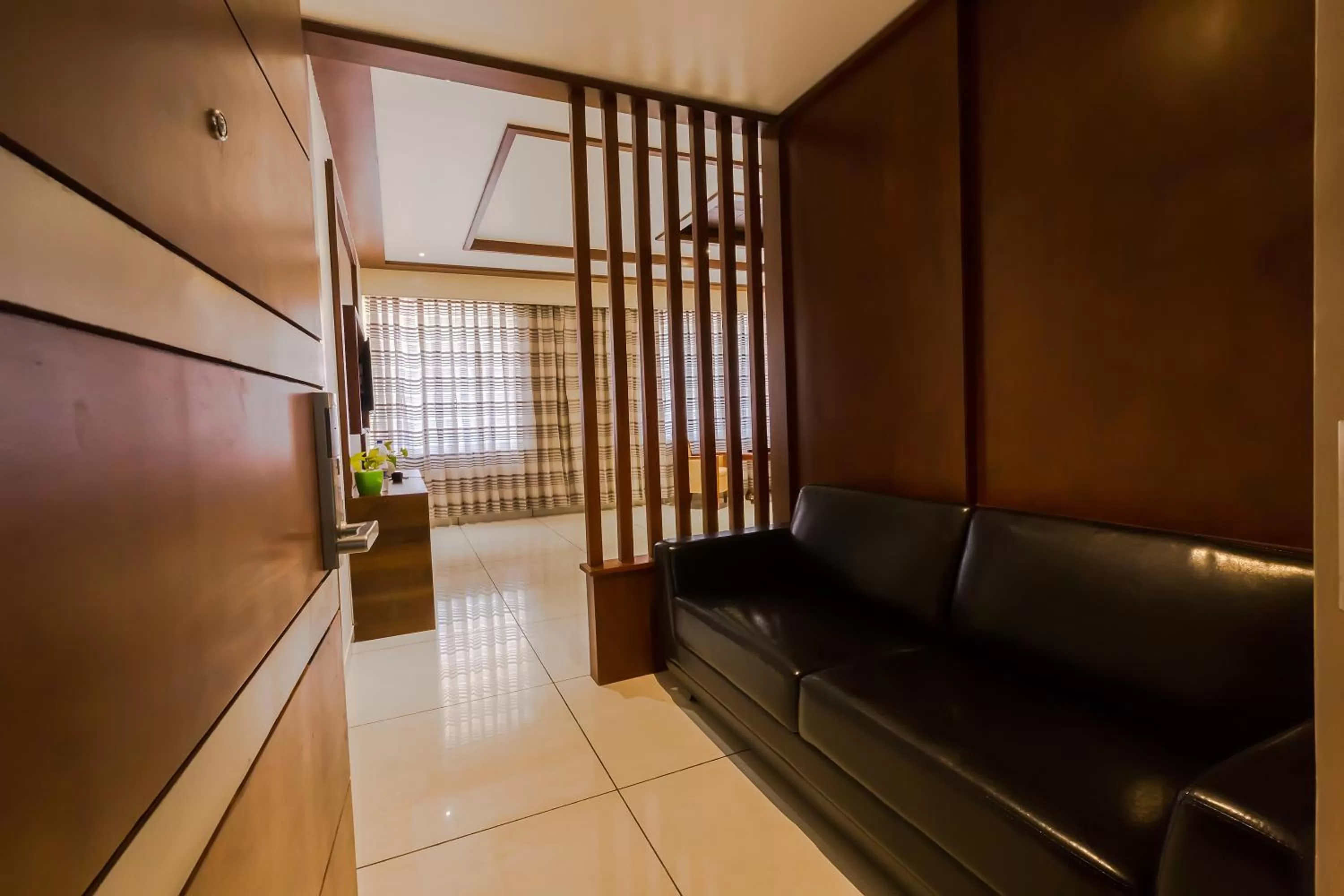 Seating area in The Fern Residency Vijayapura