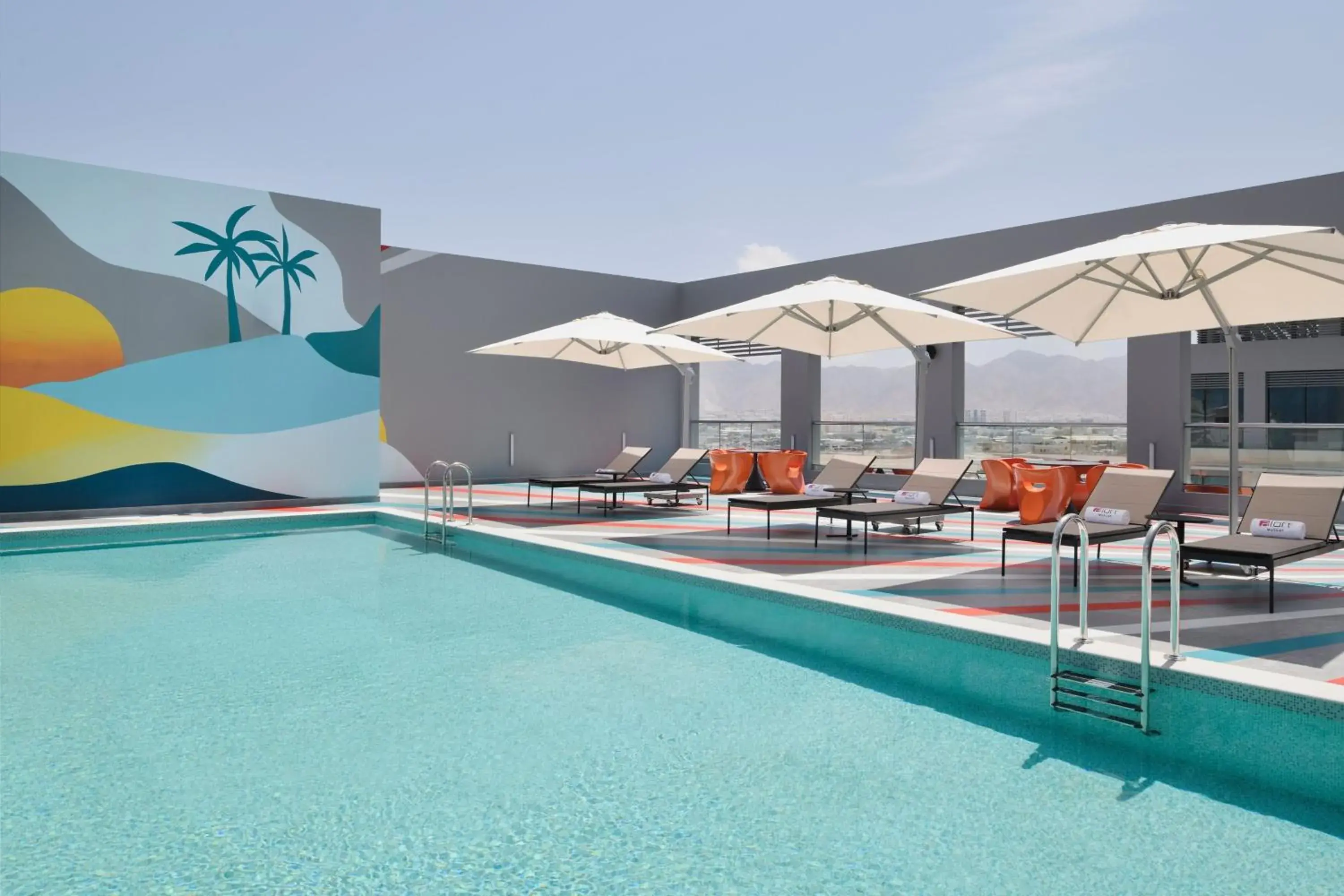 Area and facilities, Swimming Pool in Aloft Muscat