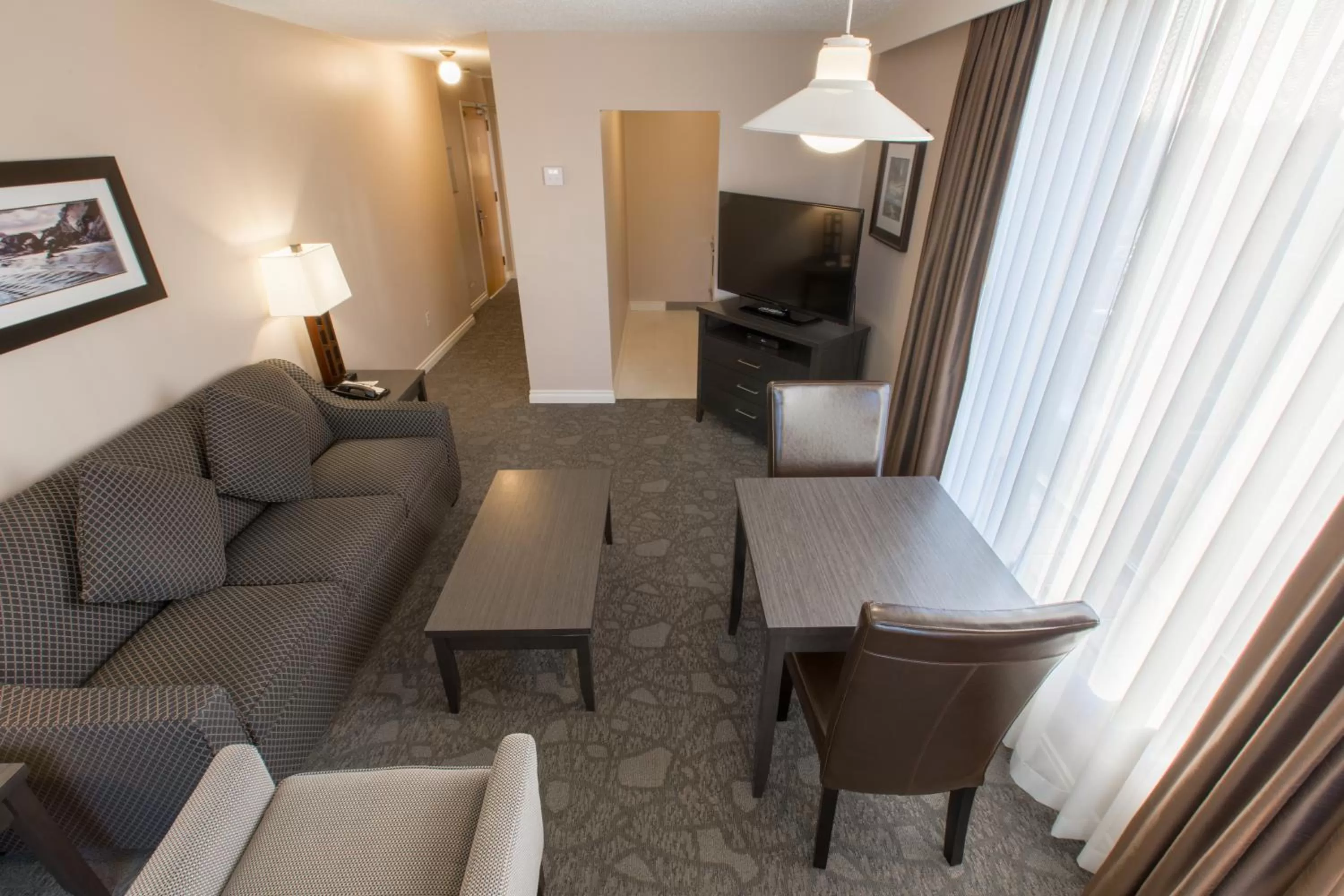 Living room in The Embassy Inn