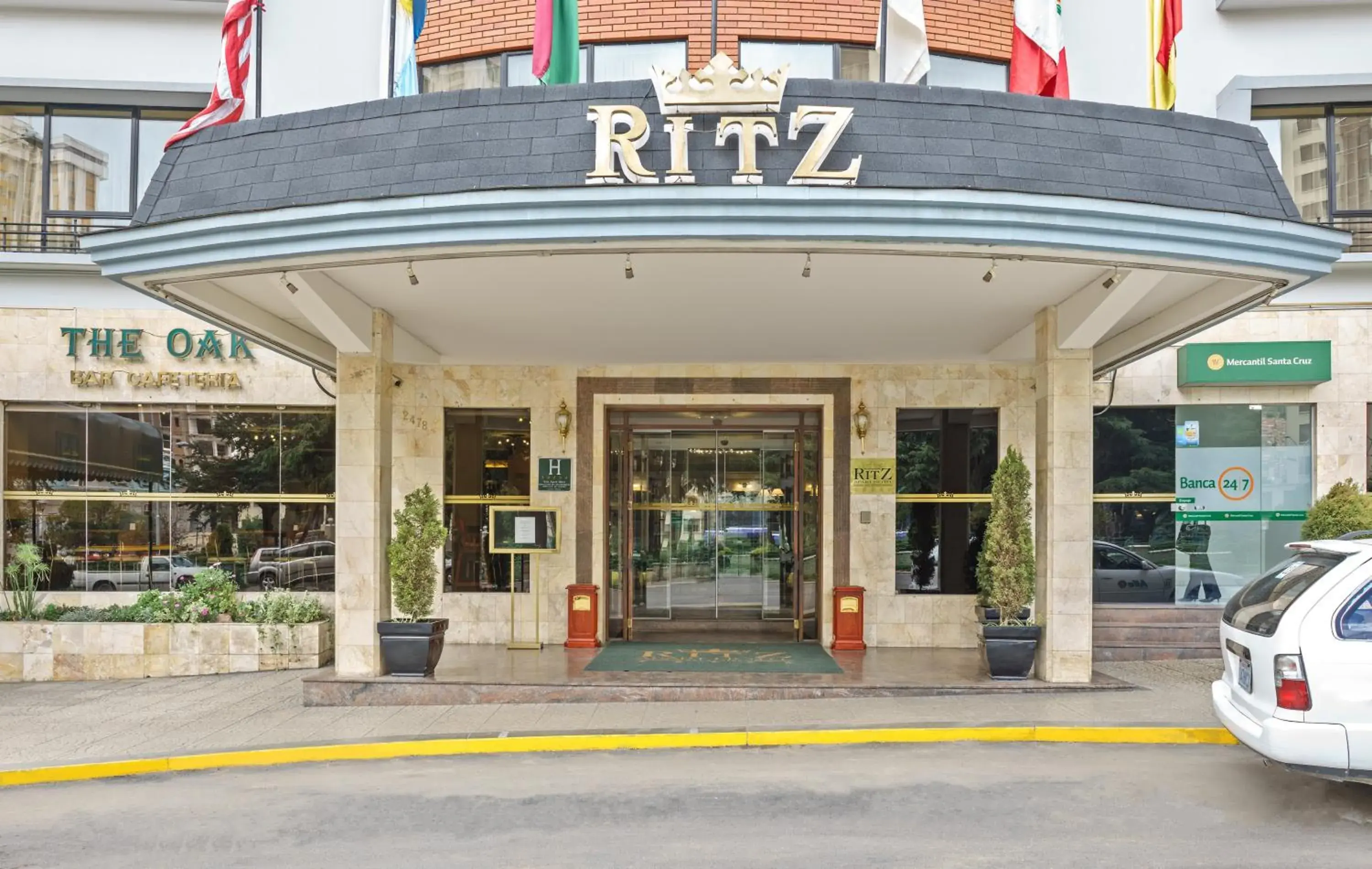 Facade/entrance in Ritz Apart Hotel