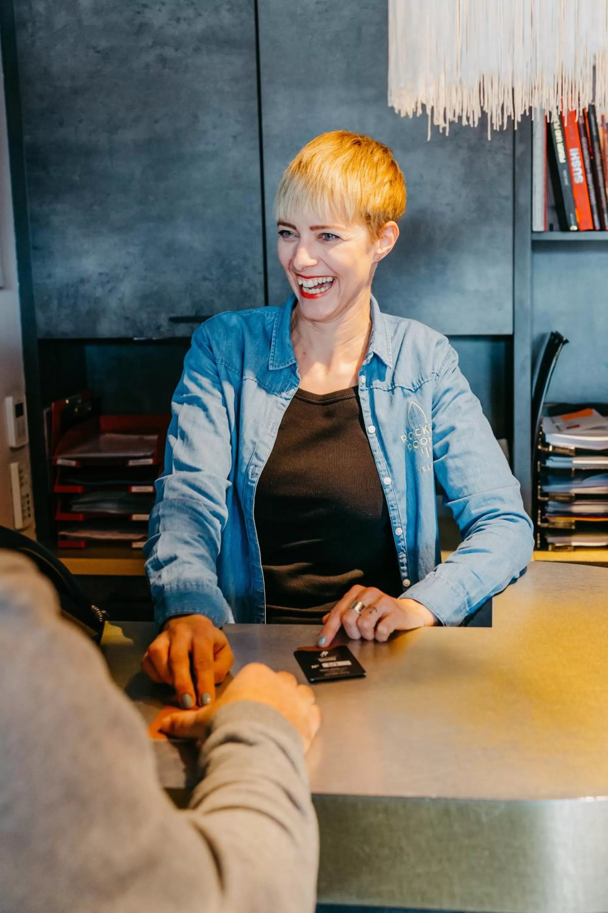 Lobby or reception in Rocket Rooms Velden